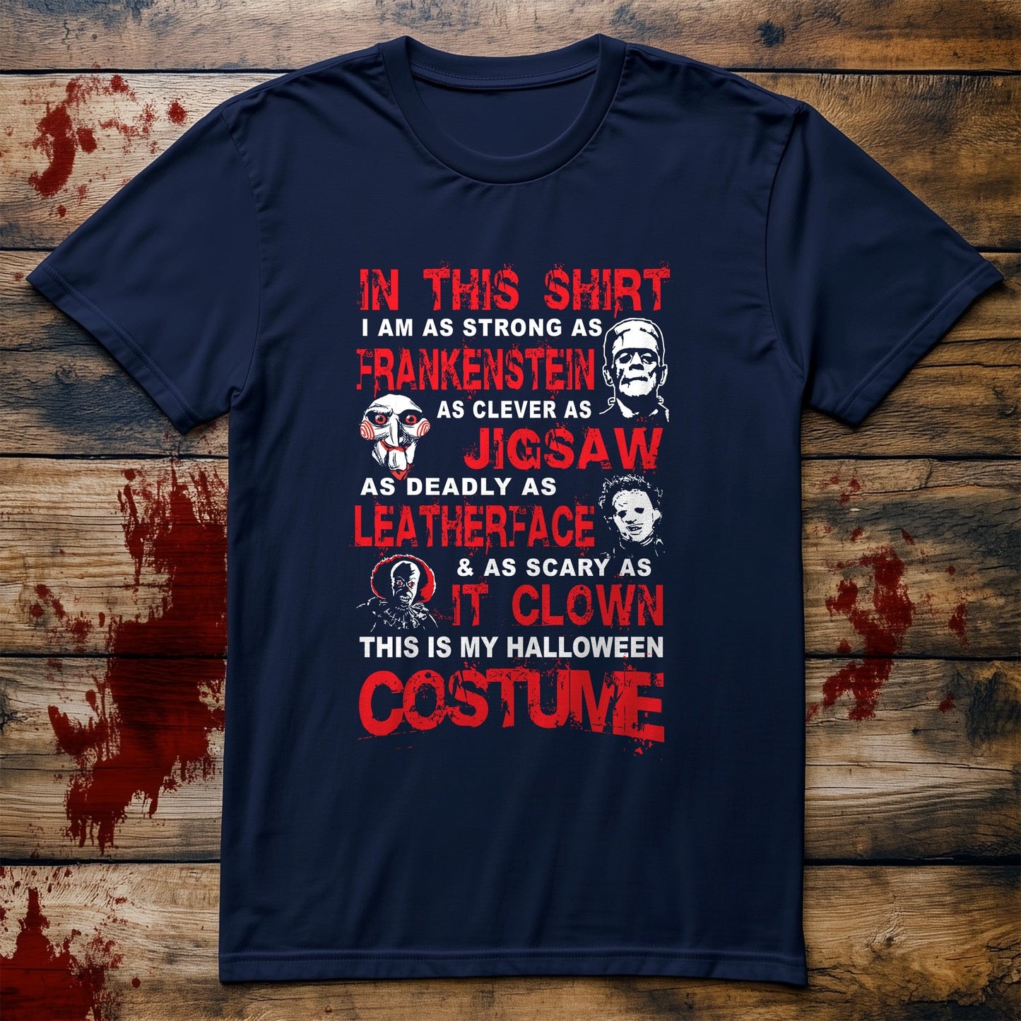 Frankenstein costume T-shirt