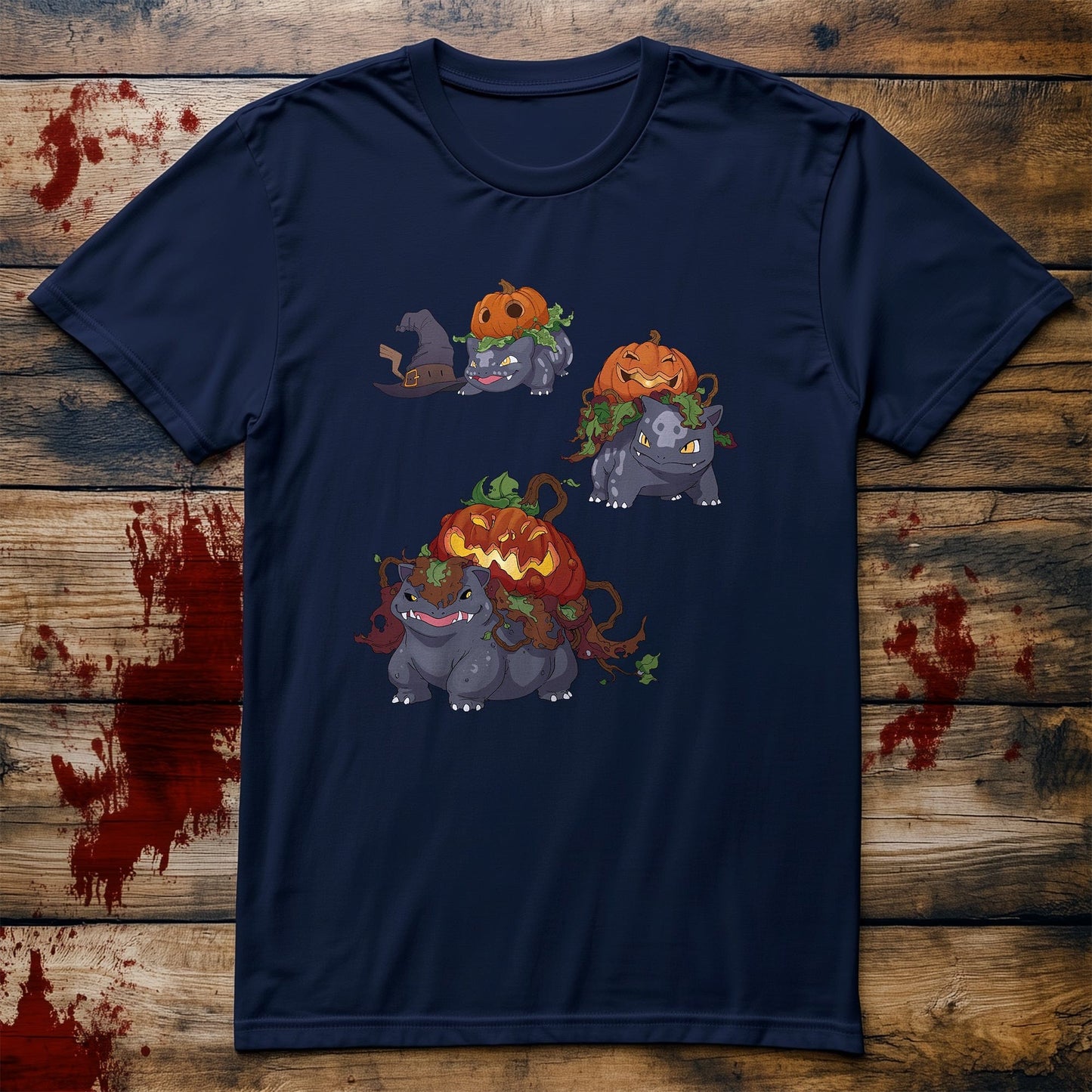 Bulbasaur Evo Halloween T-shirt -