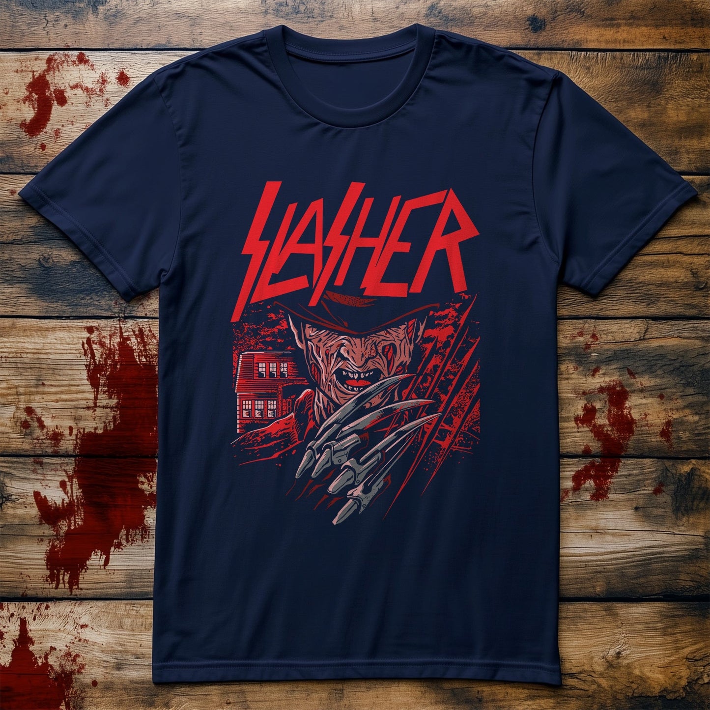 Horror  Freddy Slasher T-shirt