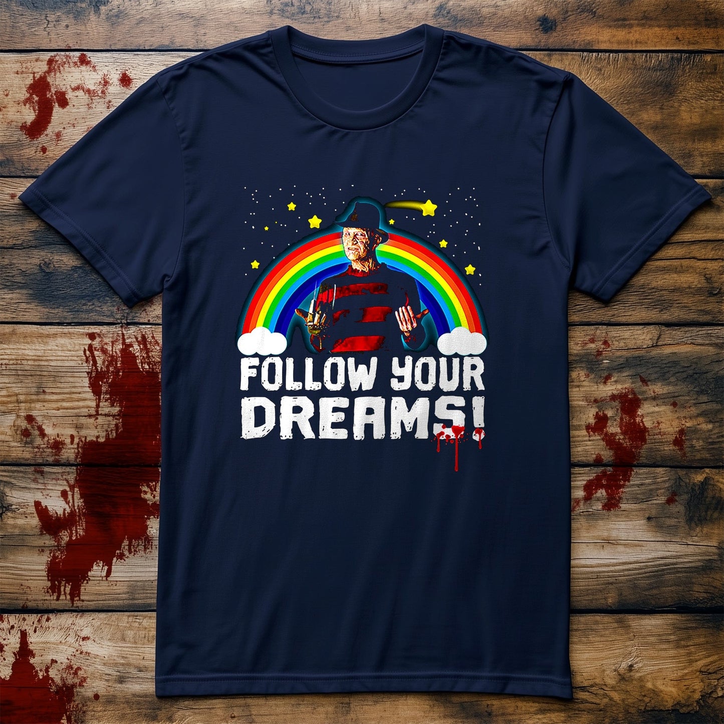 Follow Your Dreams Horror T-shirt