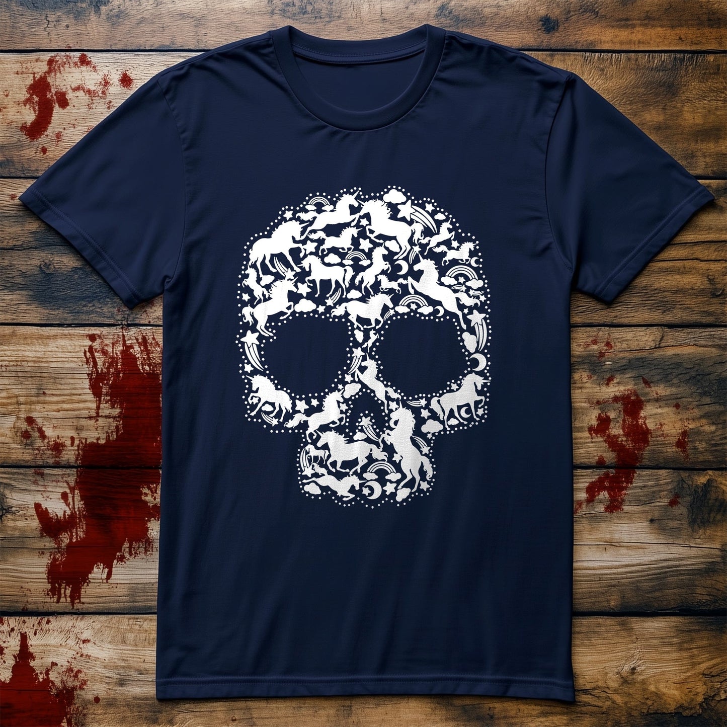 Unicorn Skull T-Shirt