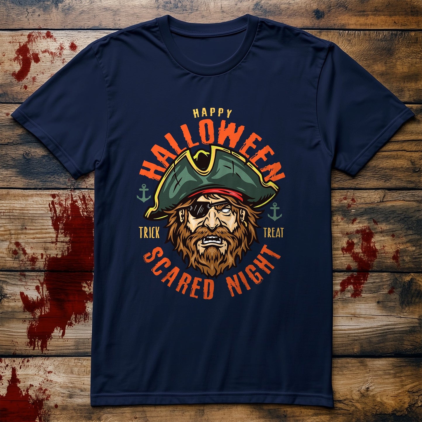 Pirate Face T-Shirt - Arrr Matey!