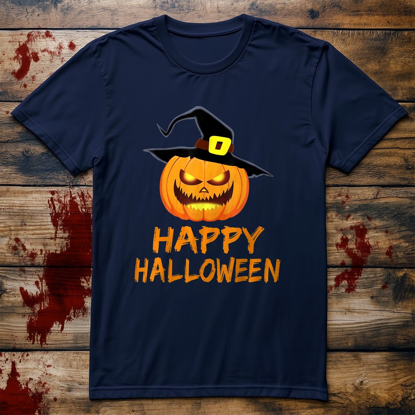 Pumpkin with Hat T-Shirt -