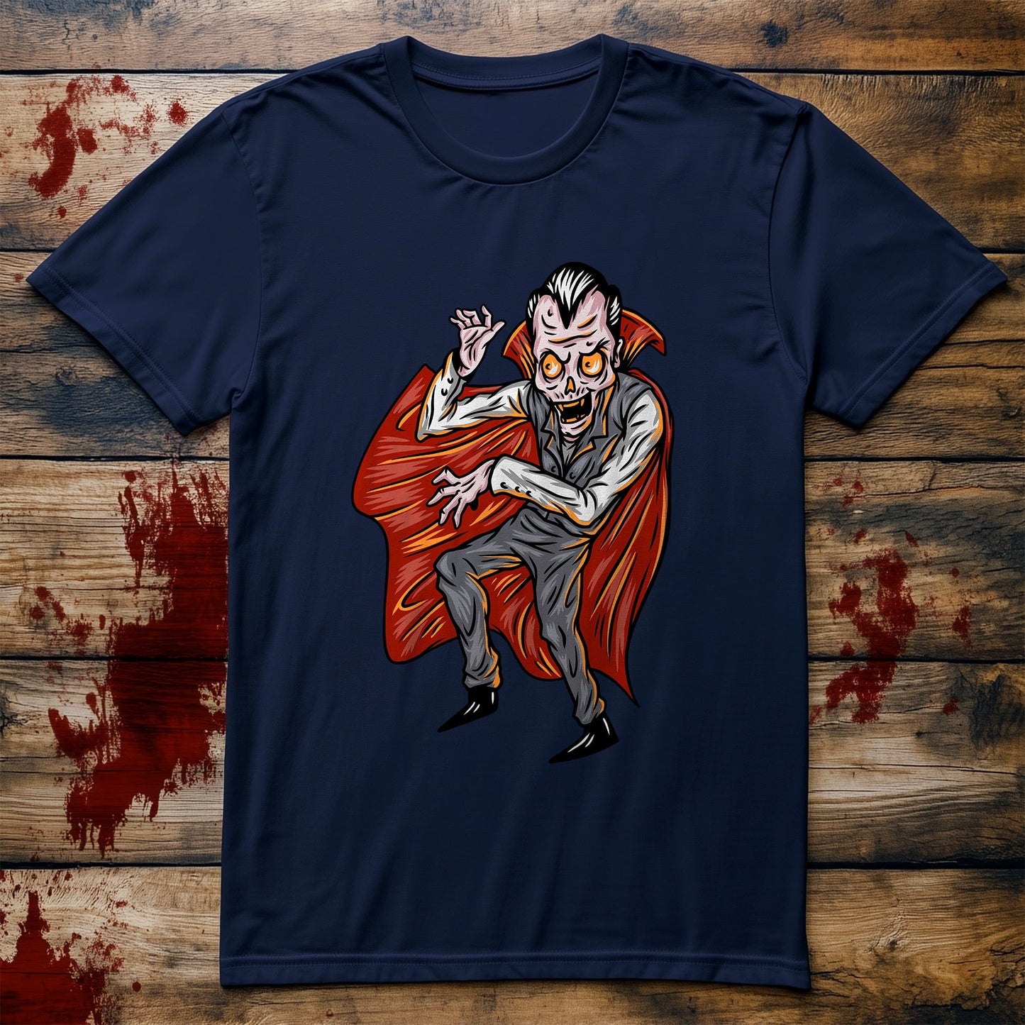 Dracula's Cape riveting T-shirt