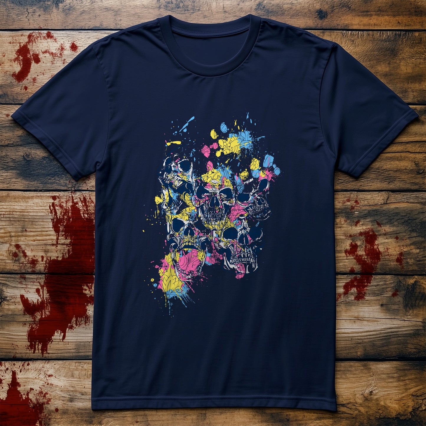 Abstract Skulls T-shirt