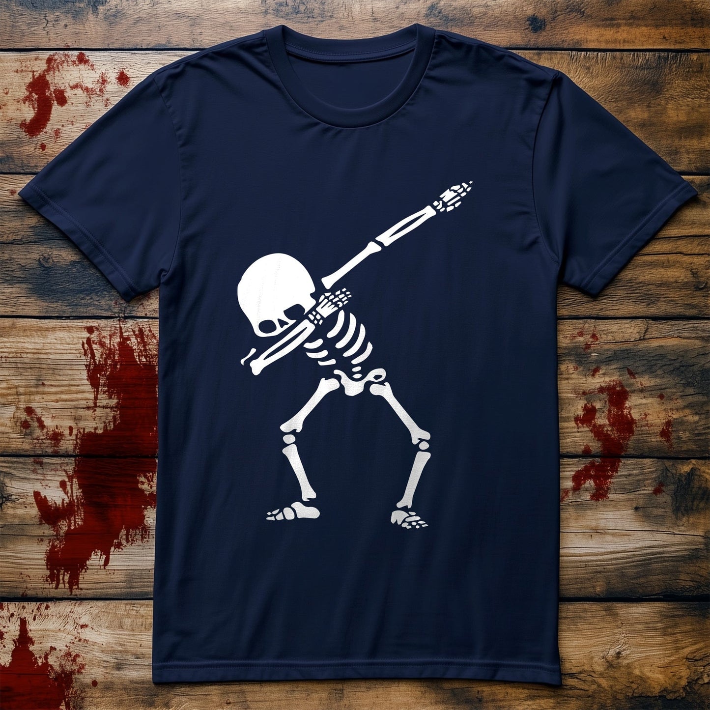 Dabbing Skeleton T-Shirt Style001