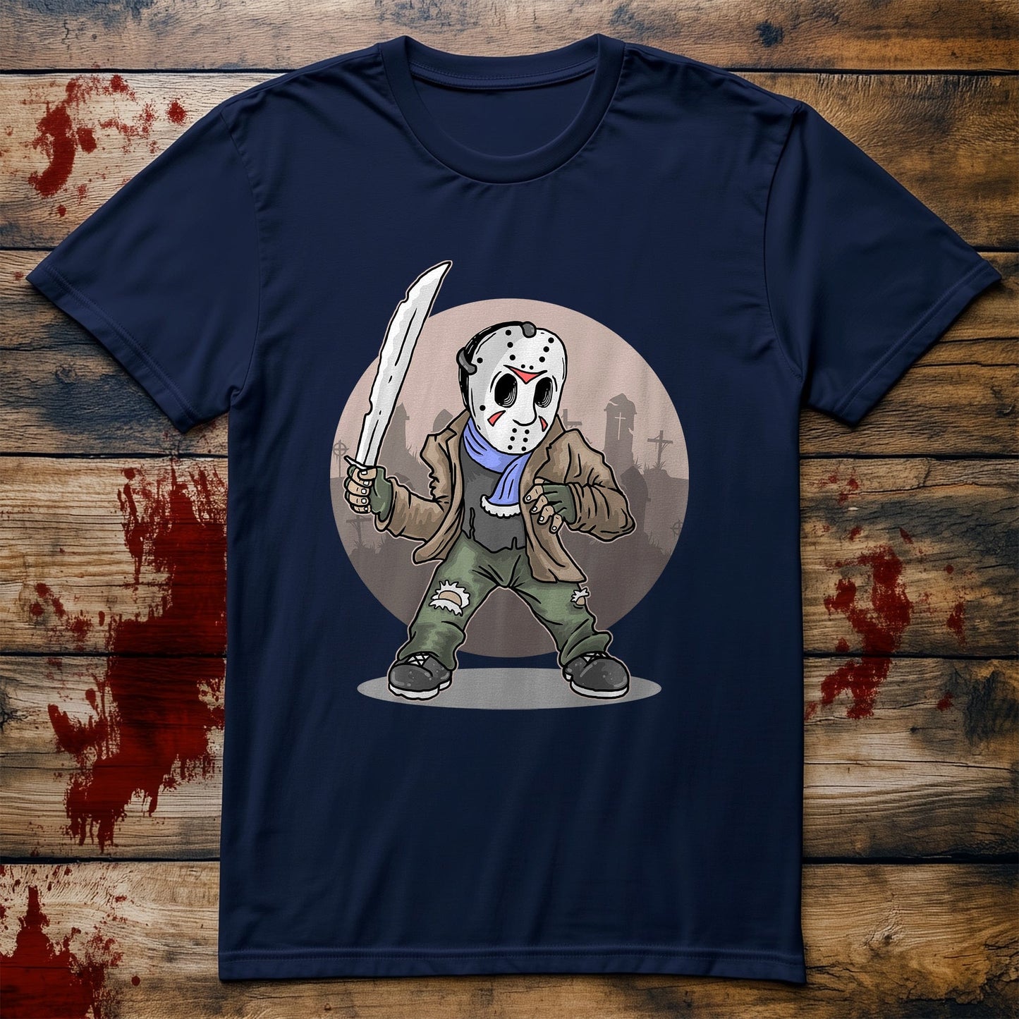 Jason Voorhees Horror Humor T-shirt