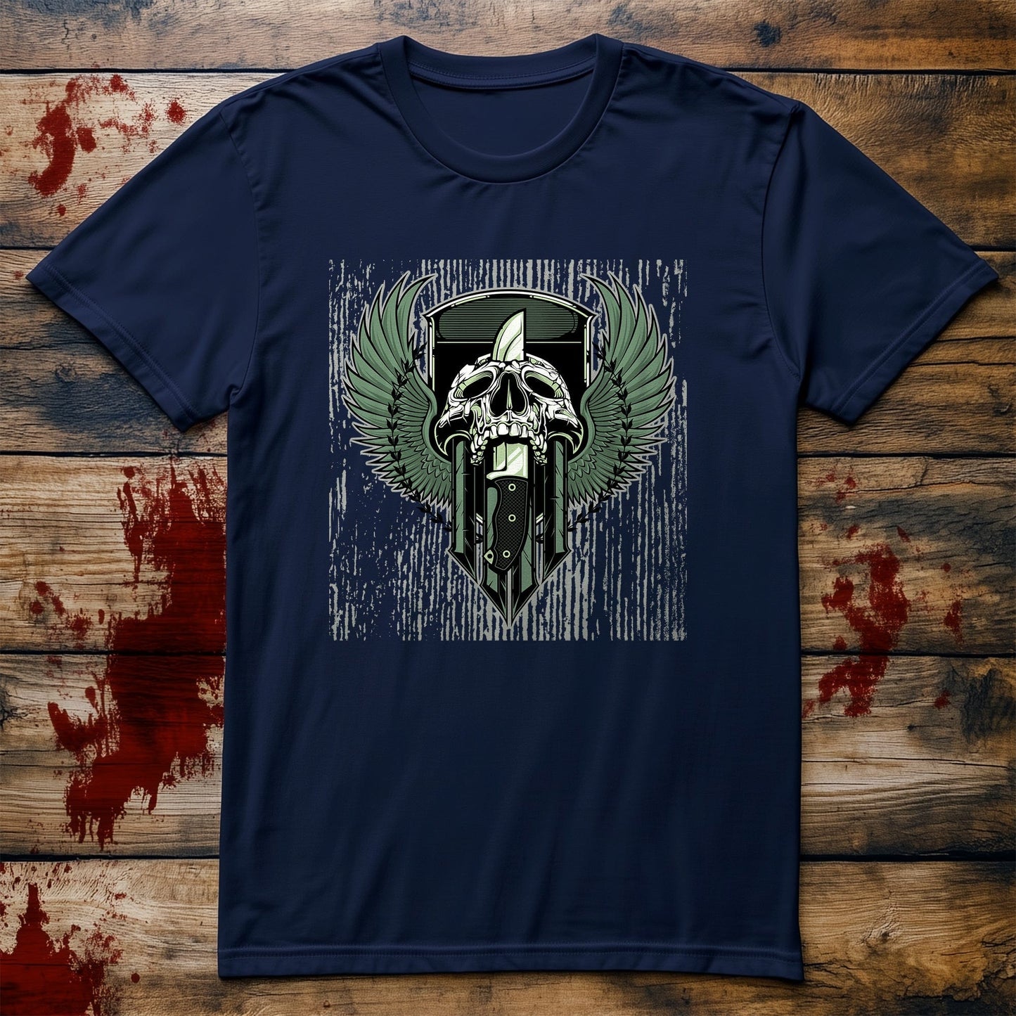 KnifeSkullWings T-Shirt