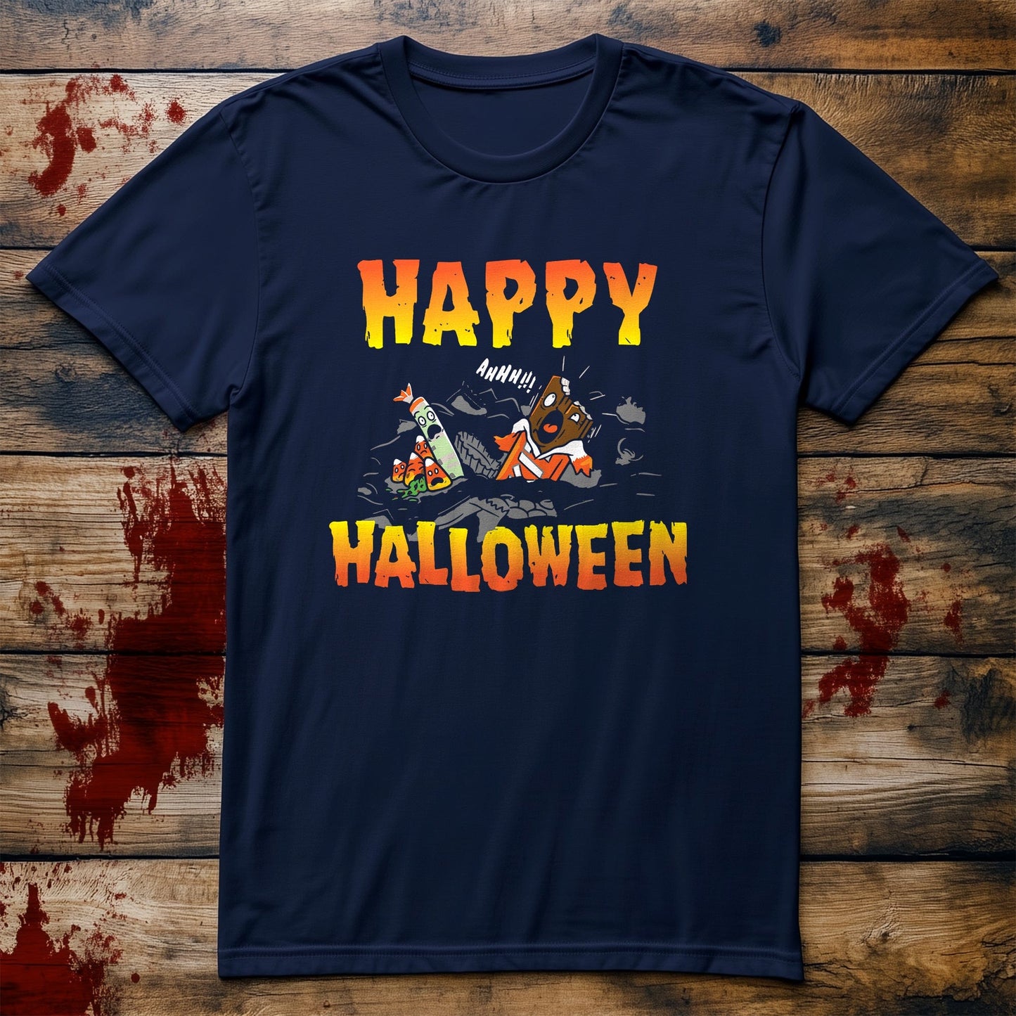 Happy Halloween Candy T-Shirt -