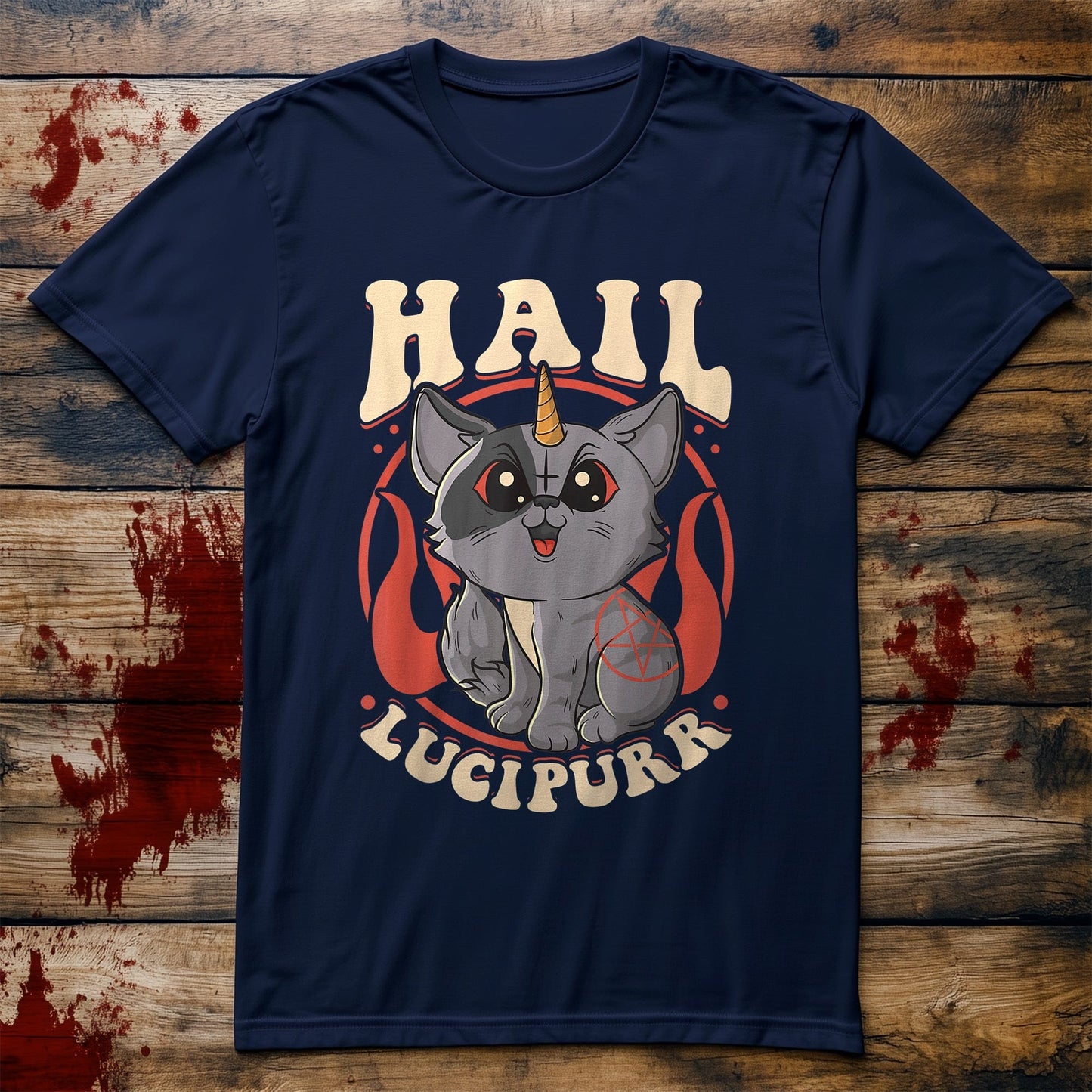 Satanic Cat T-Shirt