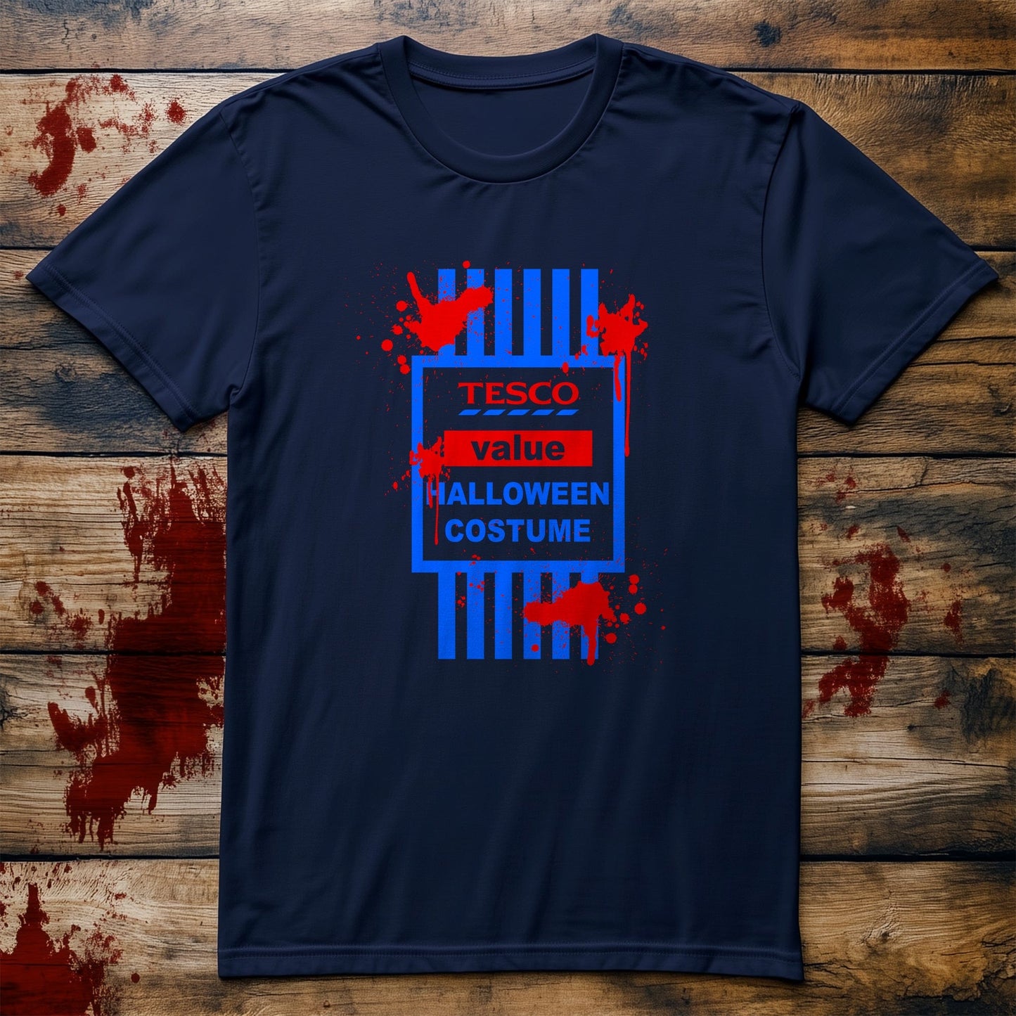 Tesco-Blood Dripping Halloween T-shirt
