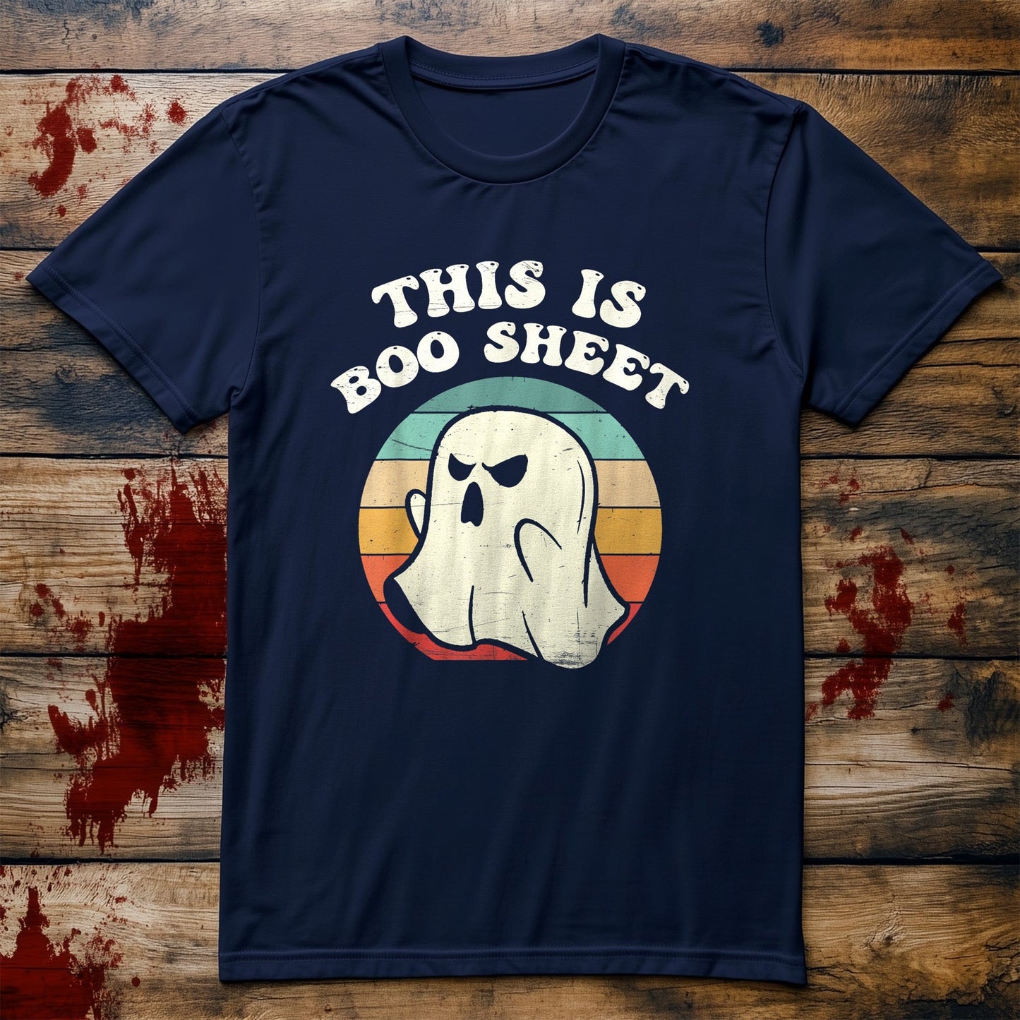 Cute Angry Ghost Boo t-shirt