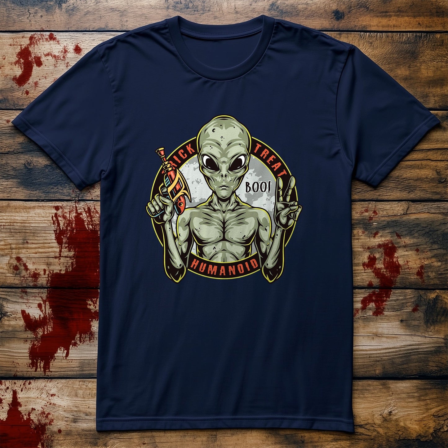 Alien Trick or Treat T-shirt
