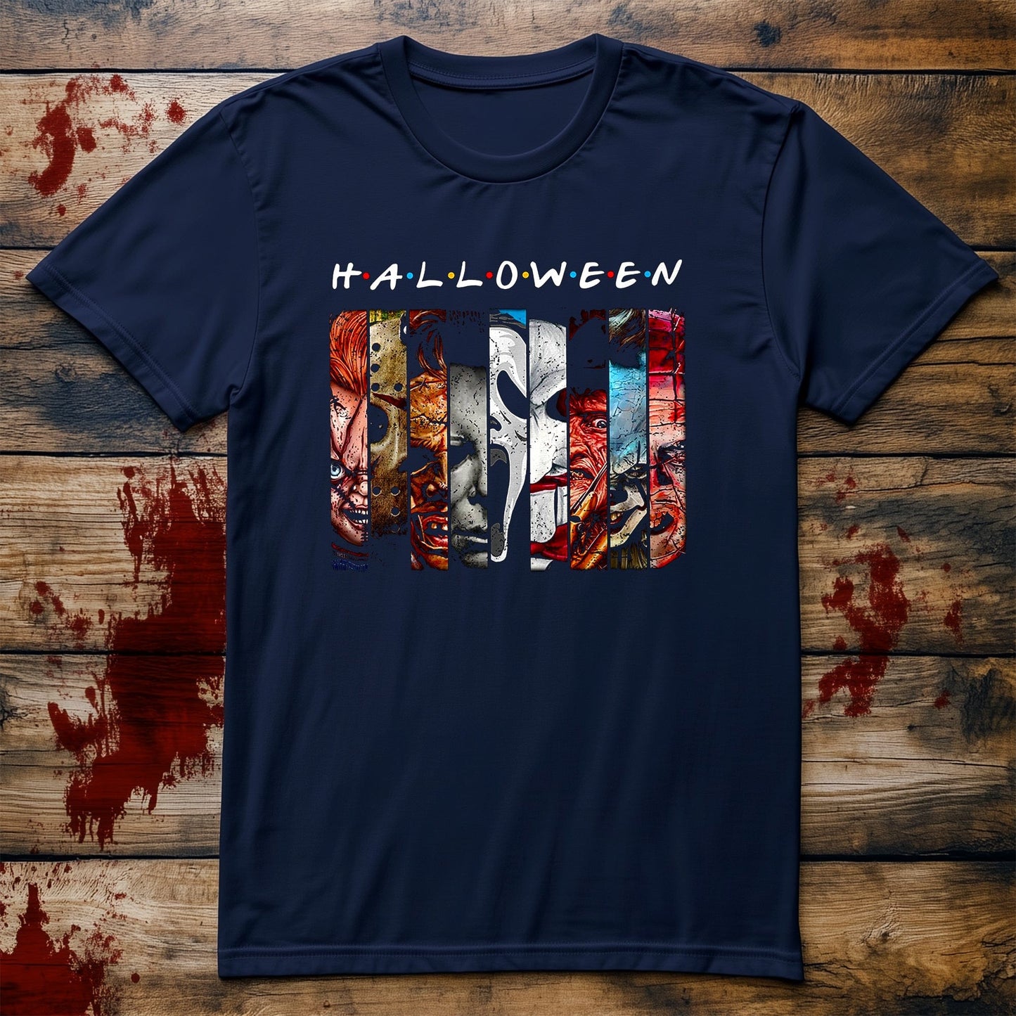 Halloween Movie Mashup T-shirt