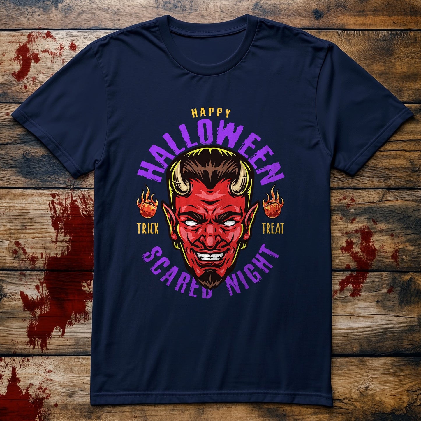 Devil's Trick or Treat Night T-Shirt -