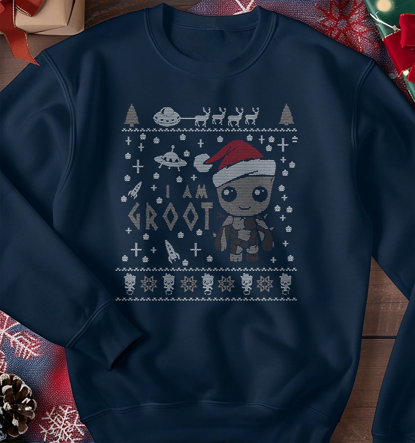 I Am Groot Xmas Sweatshirt