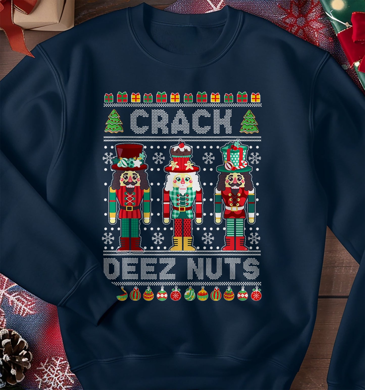 Nutcracker Crack Up Sweatshirt