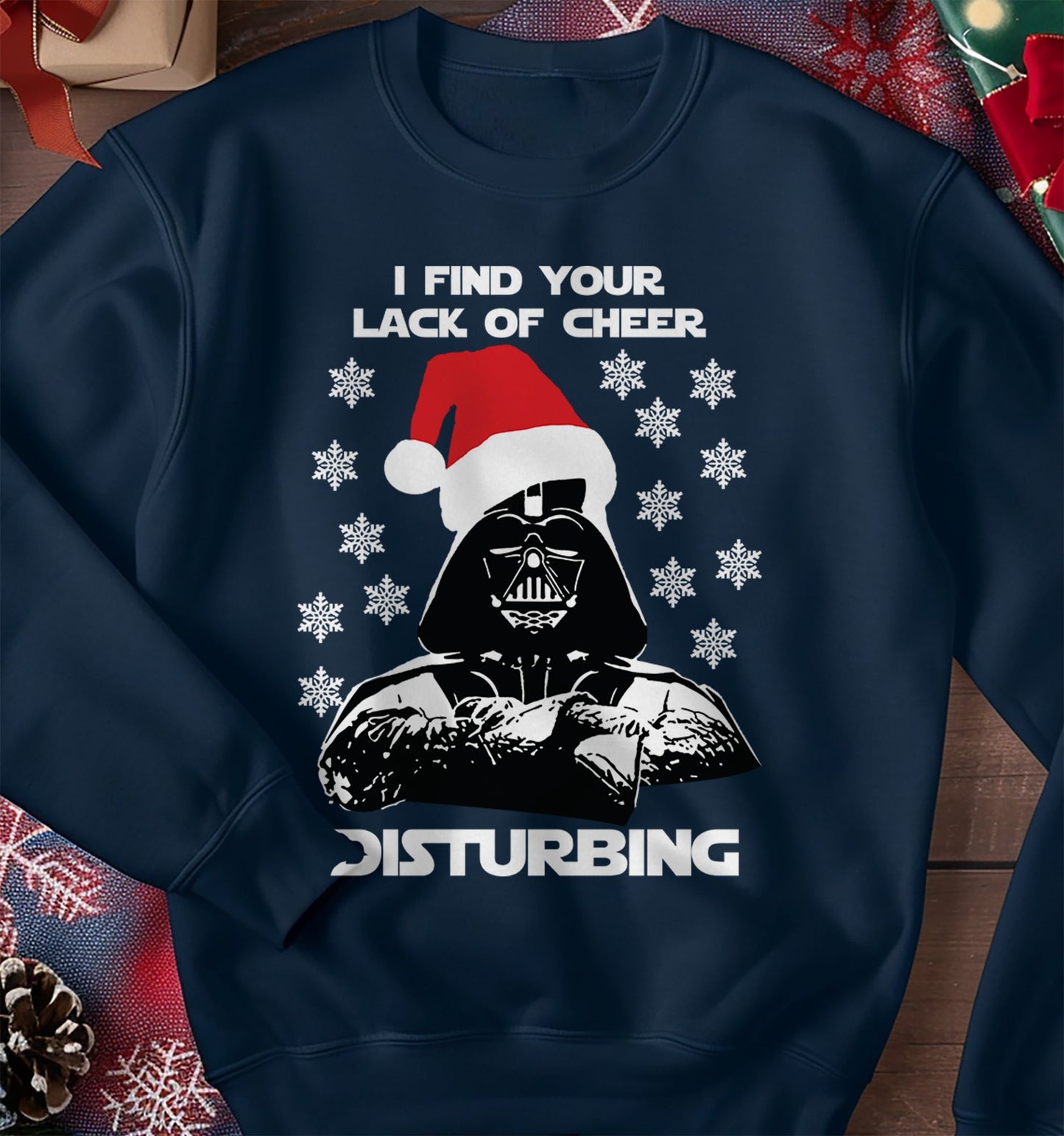 Vader-Lack-Of-Cheer-Christmas Sweatshirt