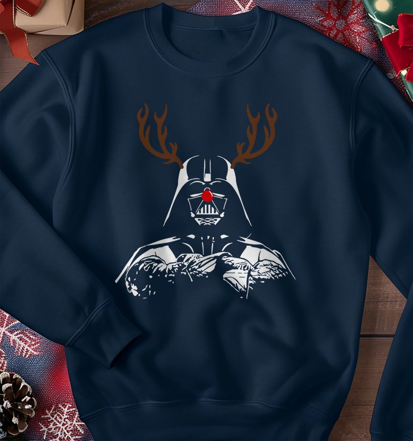Darth Vader Reindeer Sweatshirt