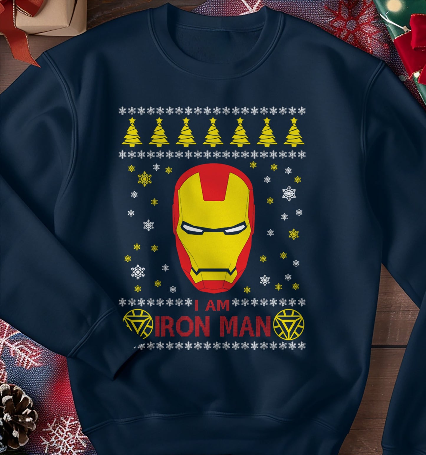 Iron Man Christmas Sweatshirt