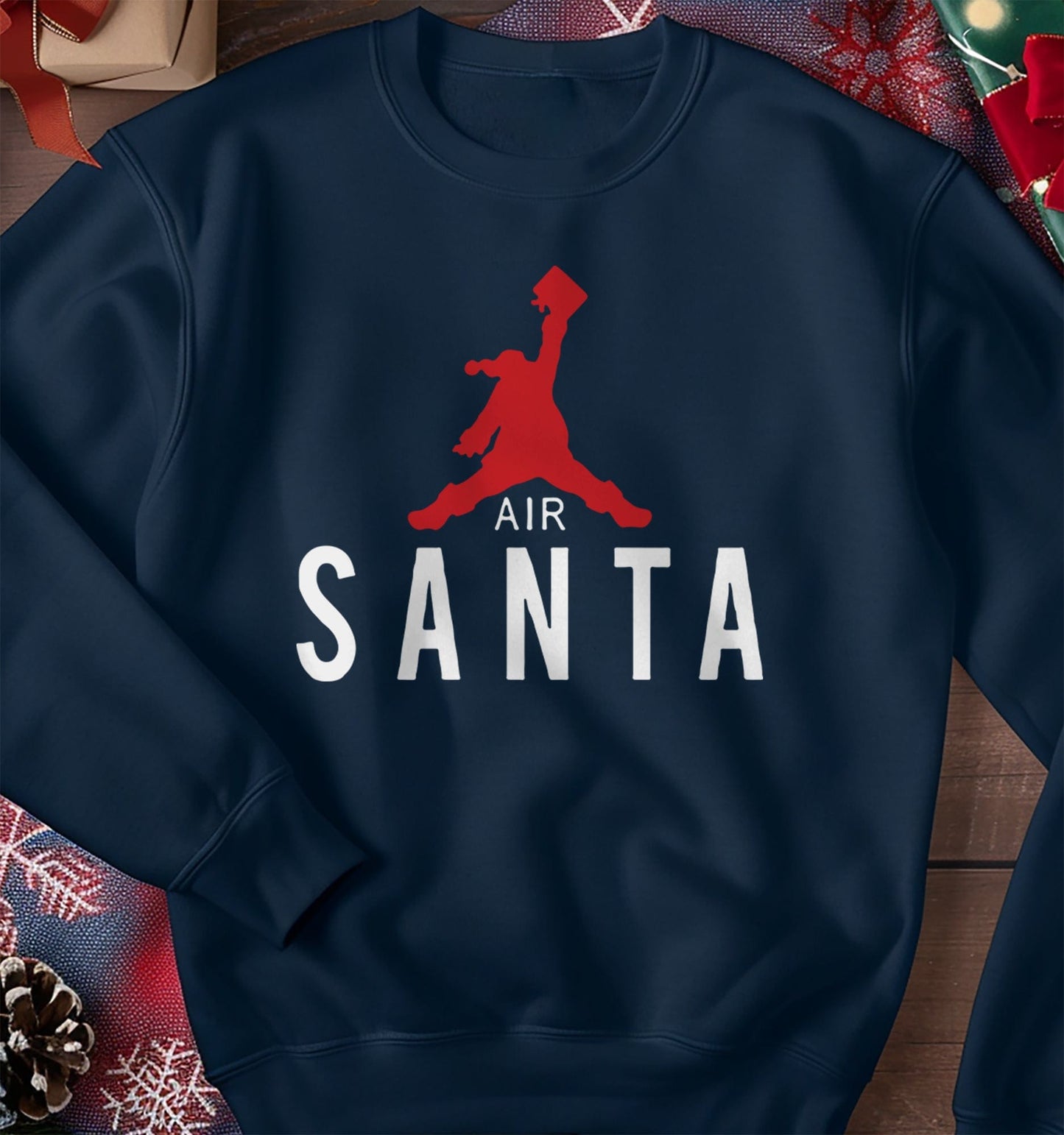 Air Santa Sweatshirt - Ho Ho Hilarious!