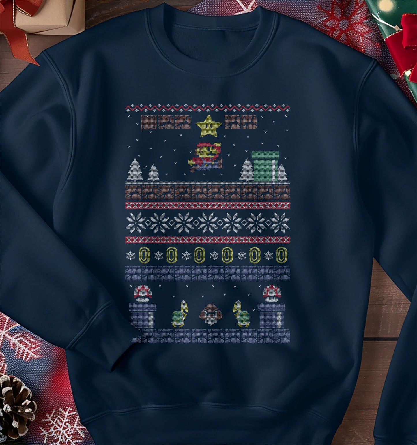 Mario Christmas Sweatshirt