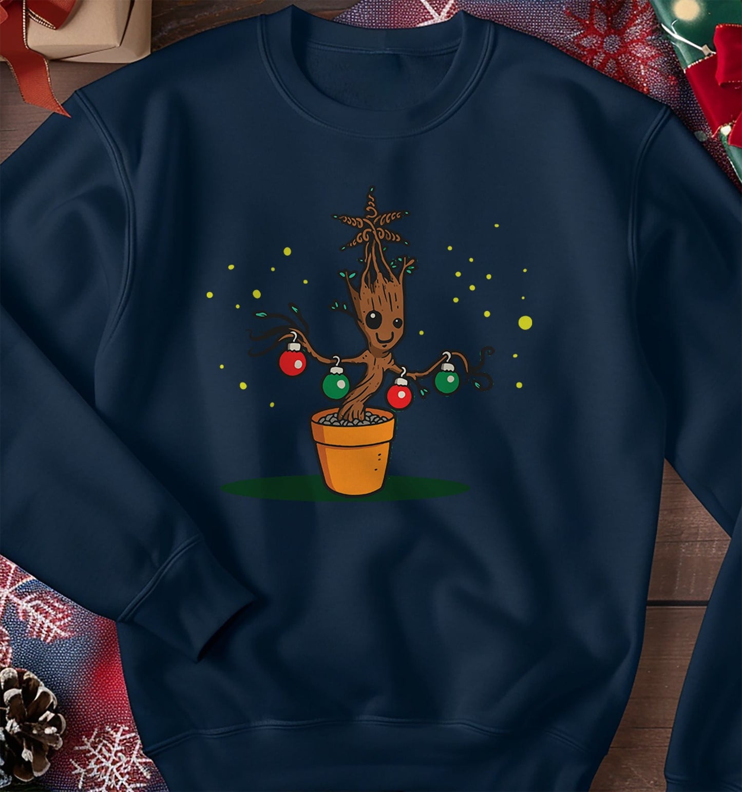 Groot Christmas Tree Sweatshirt