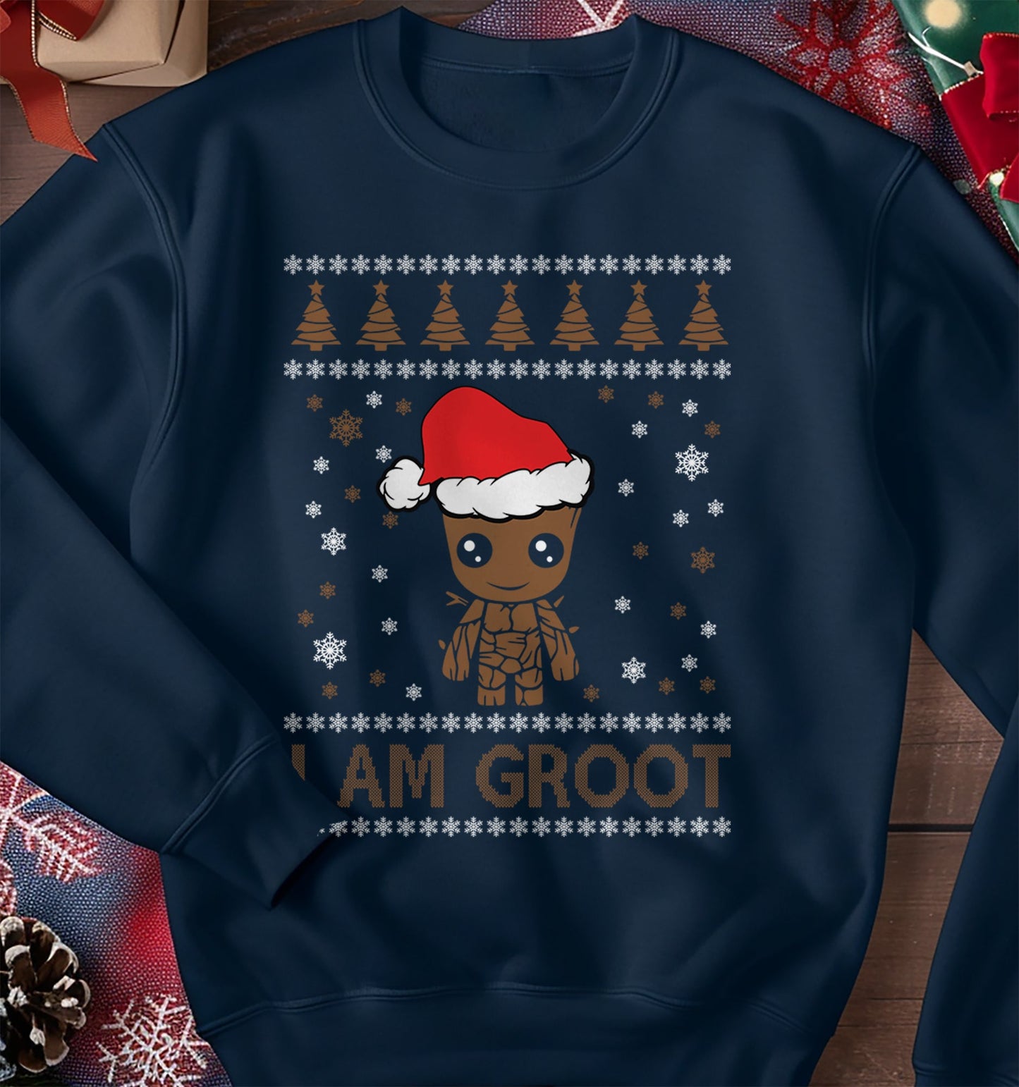 Old I Am Groot Xmas Sweatshirt