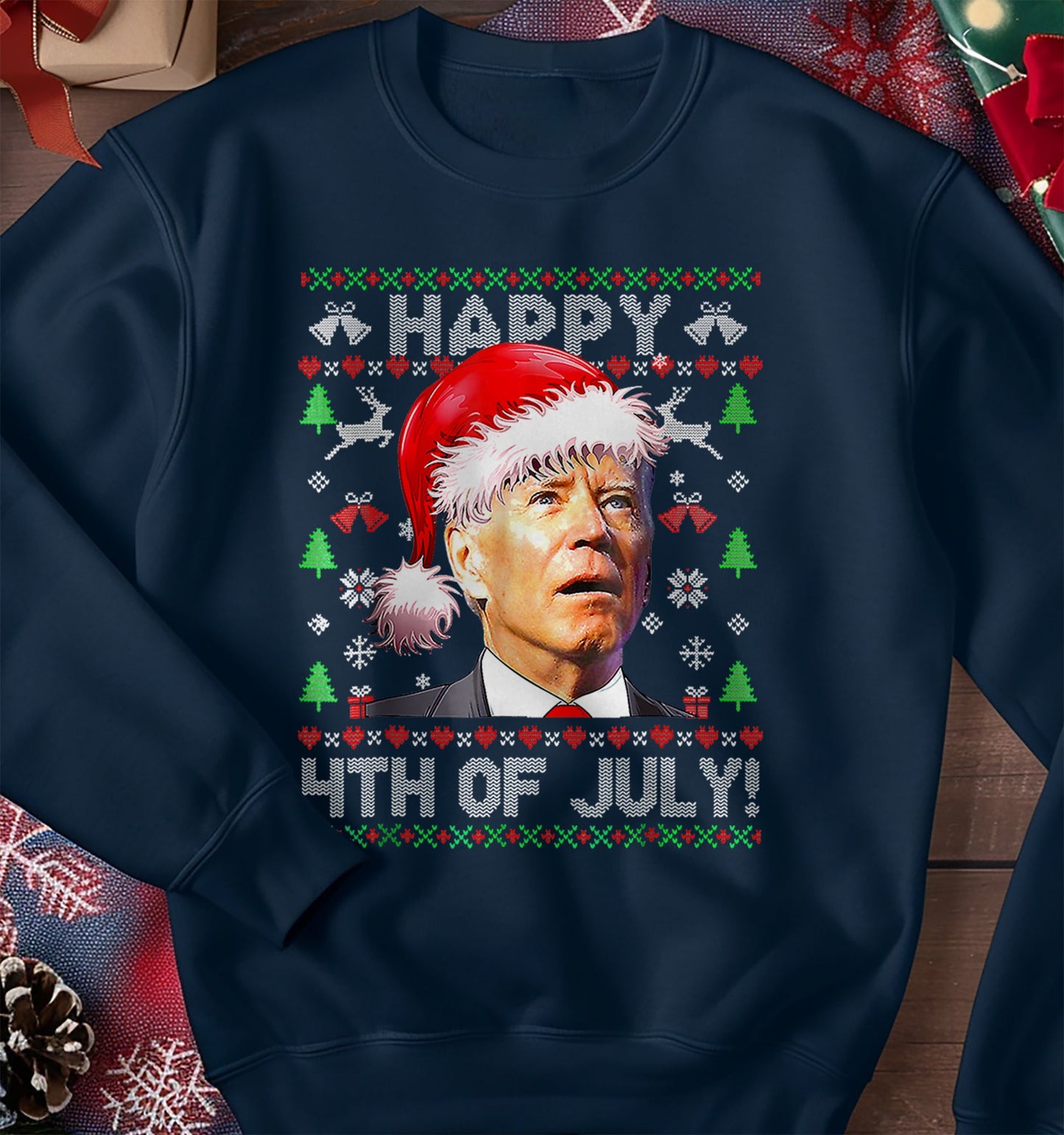 Joe Biden Christmas Sweatshirt