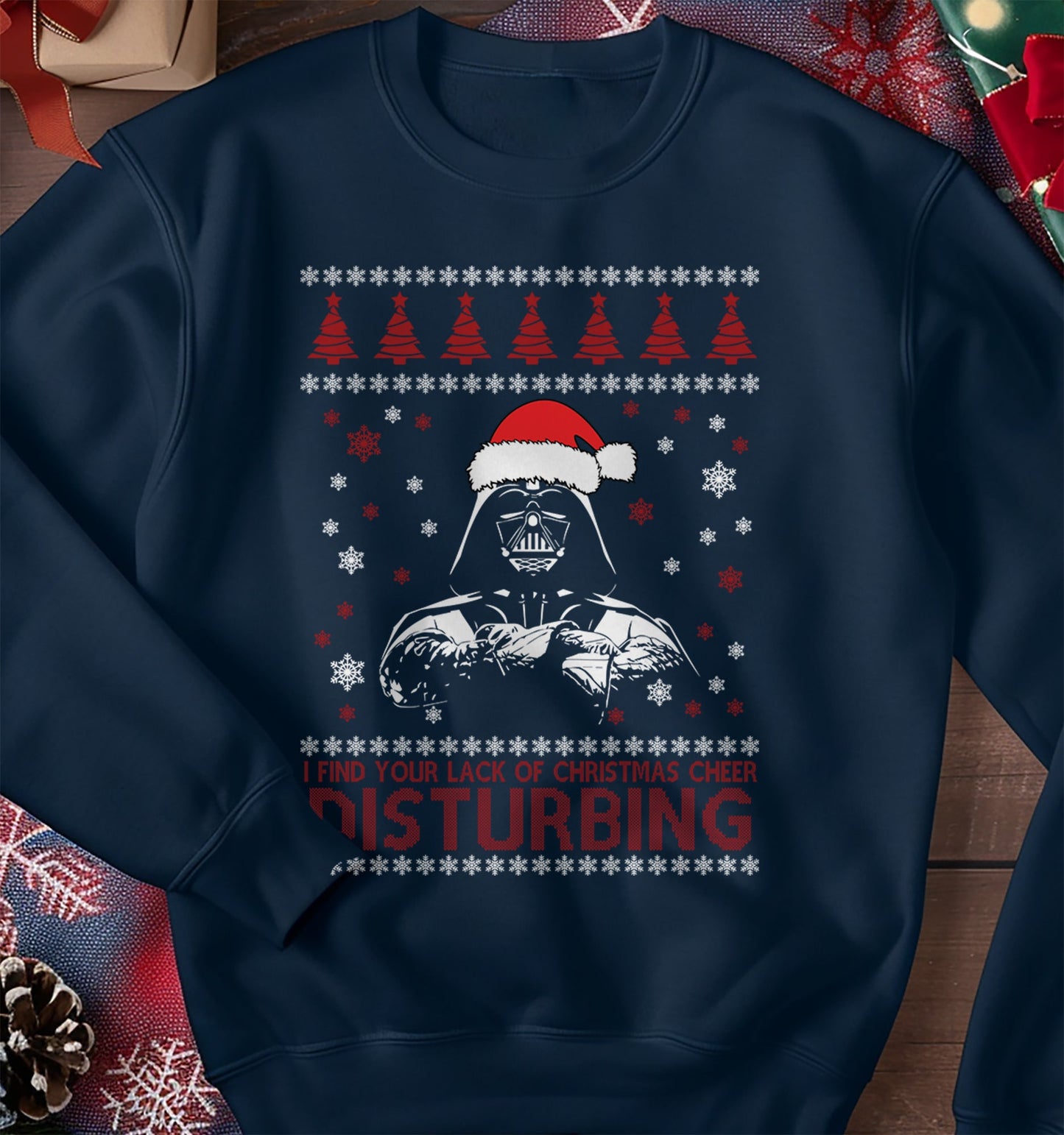 Lack of Christmas Cheer Darth Vader Sweatshirt