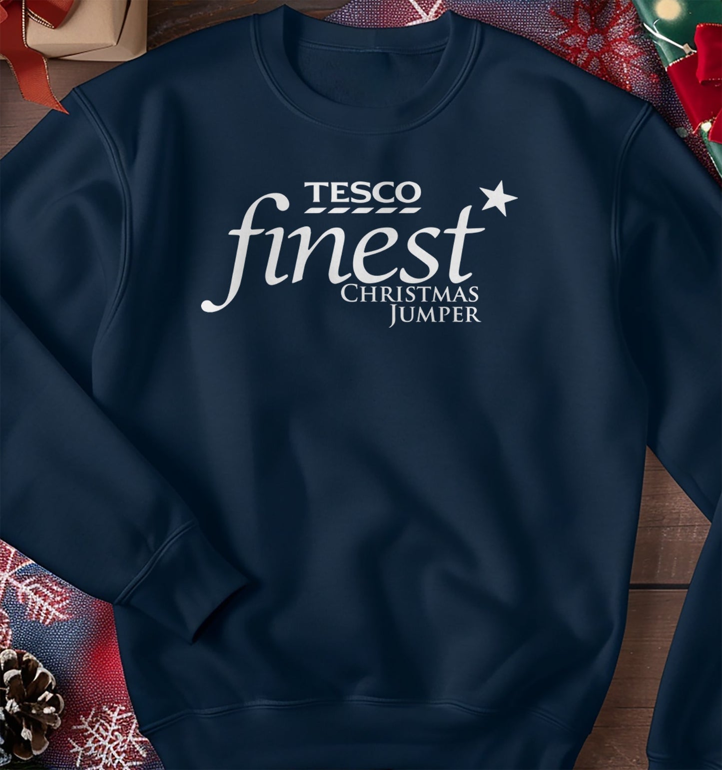 Supermarket Finest Jumper - A Hilarious Holiday Sweatshirt