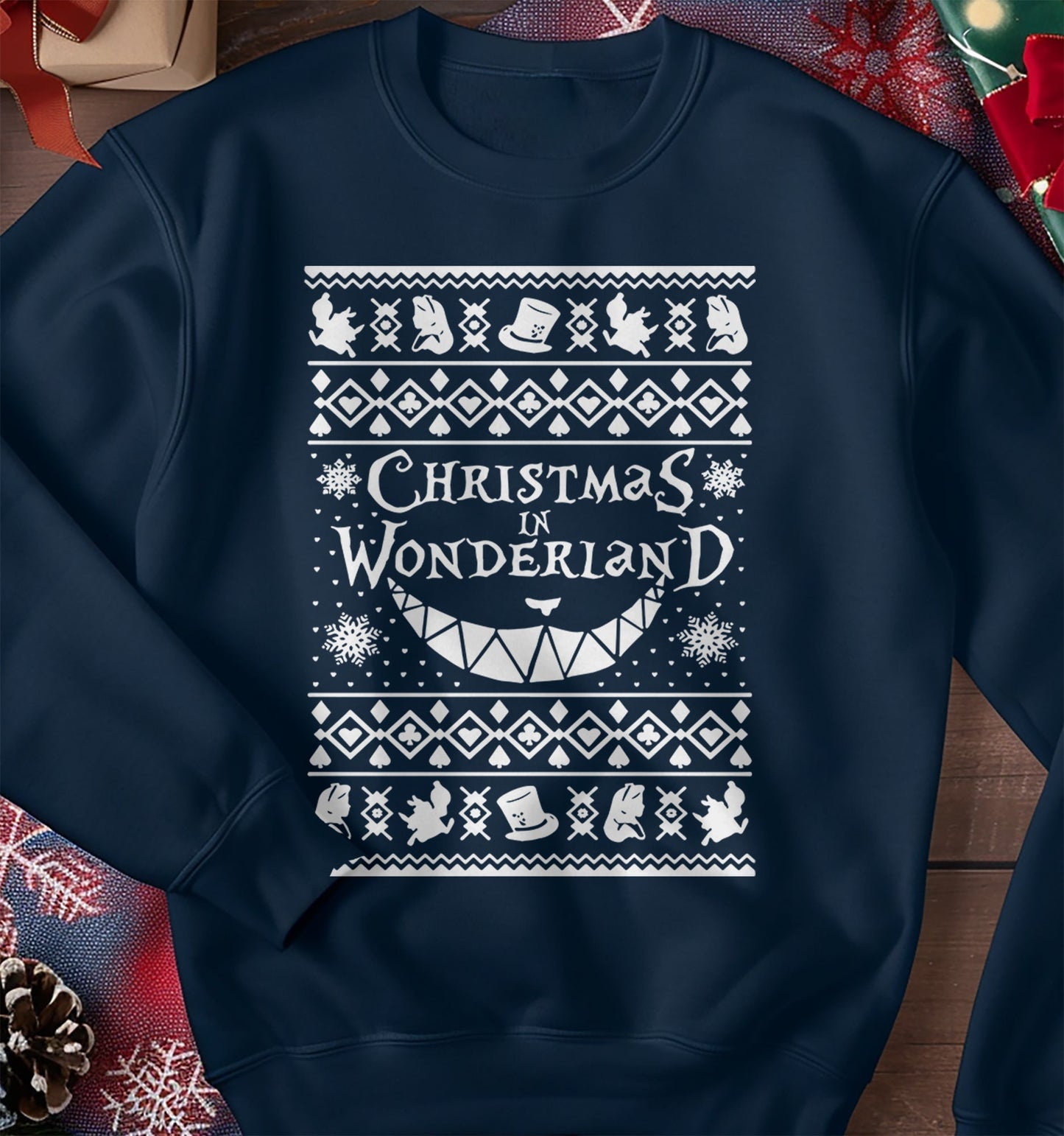 Wonderland Christmas sweatshirt