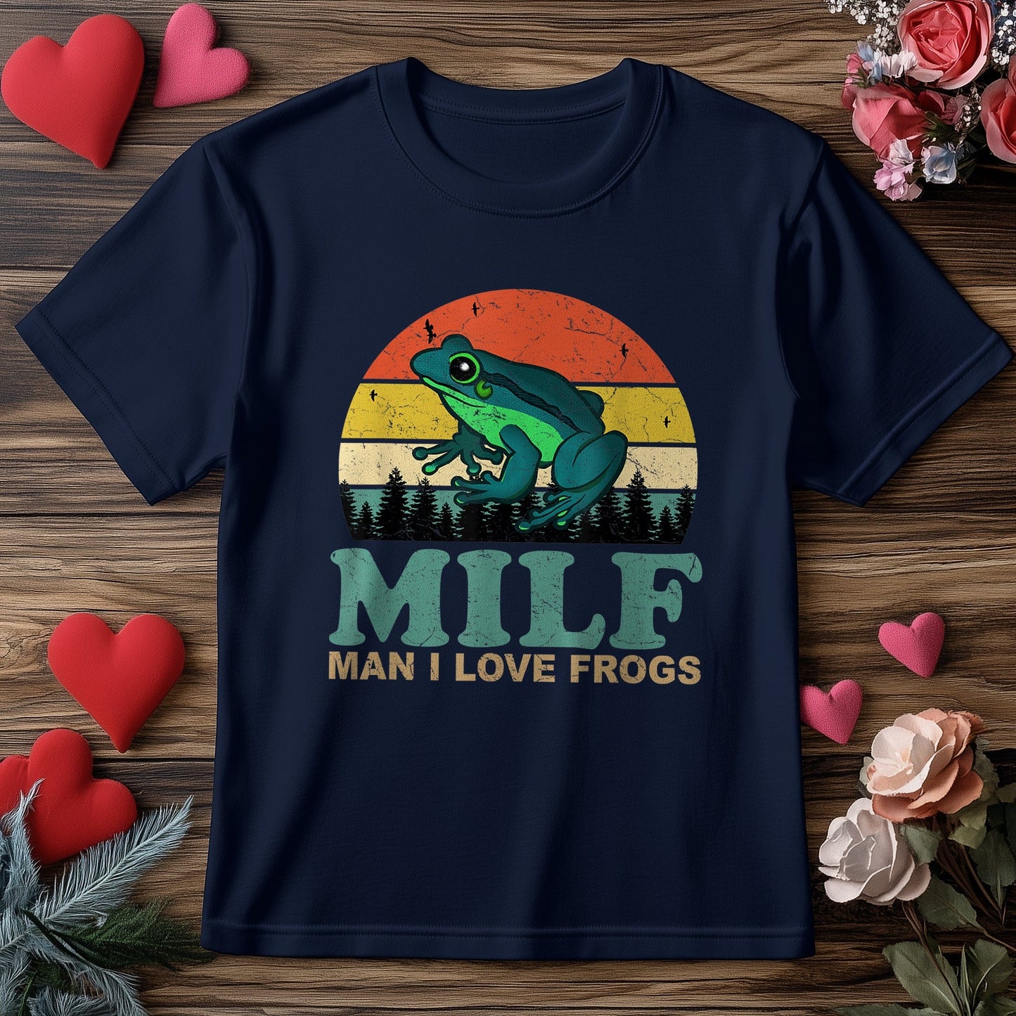 Man I Love Frogs T-Shirt Style001