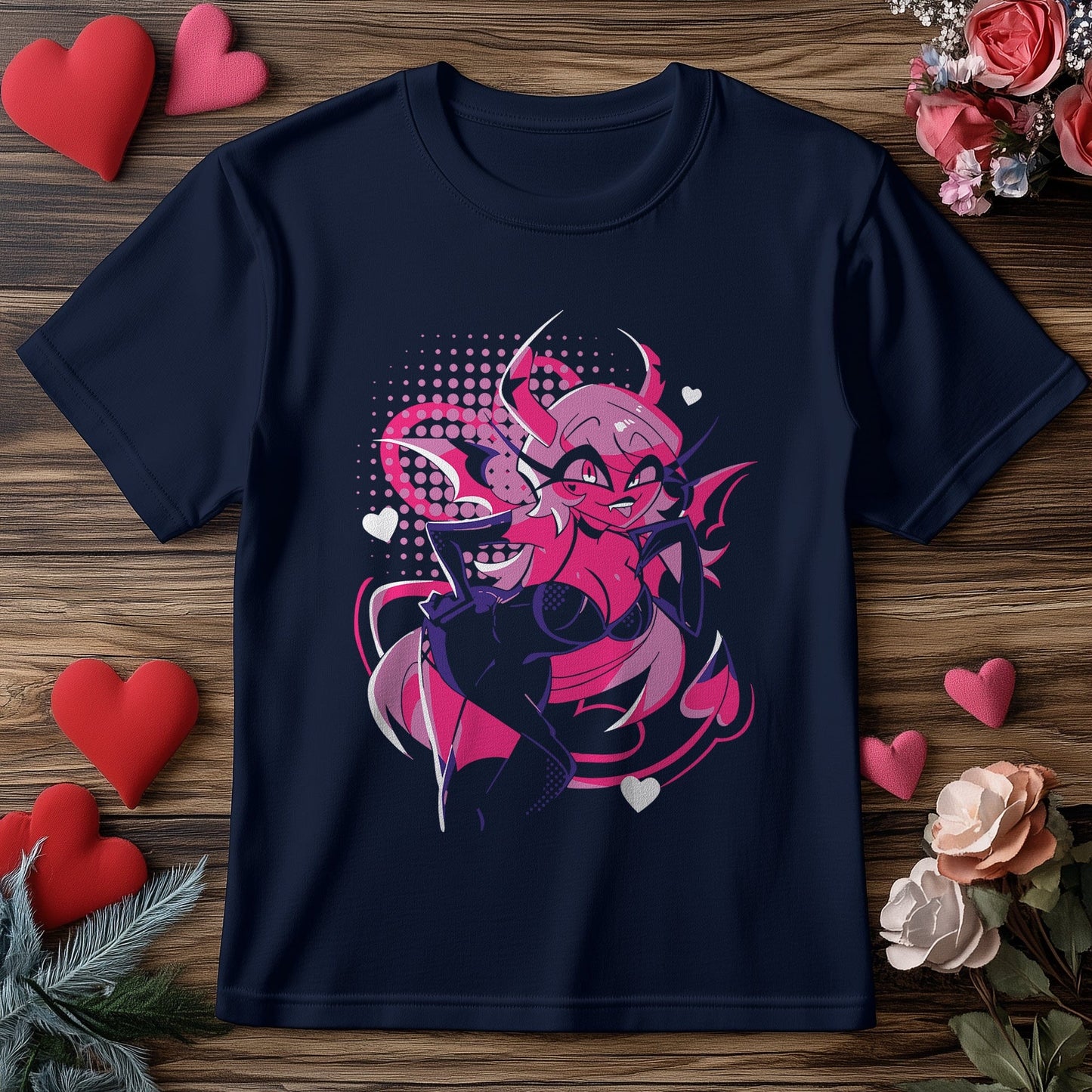 Verosika Heart Cute T-shirt