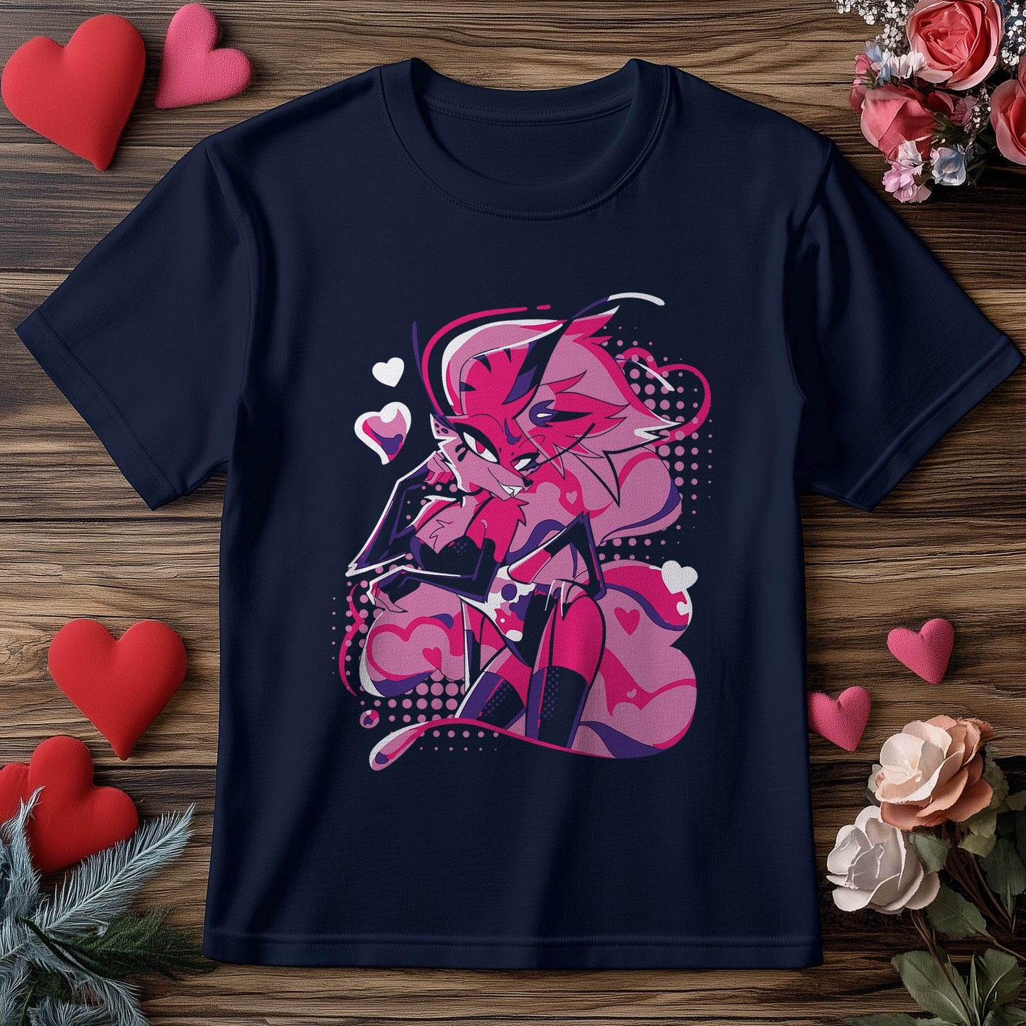 Queen Bee Heart Cute T-shirt