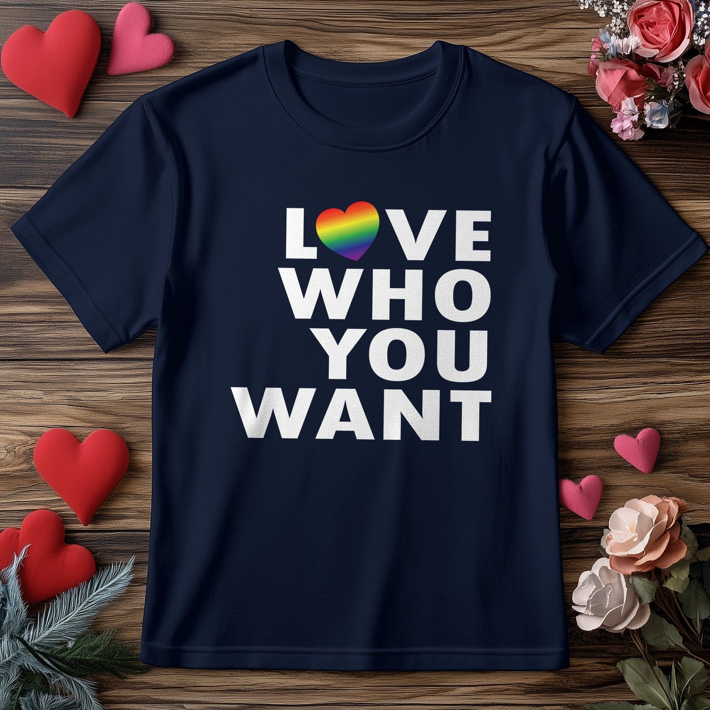 Love Who You Want T-Shirt