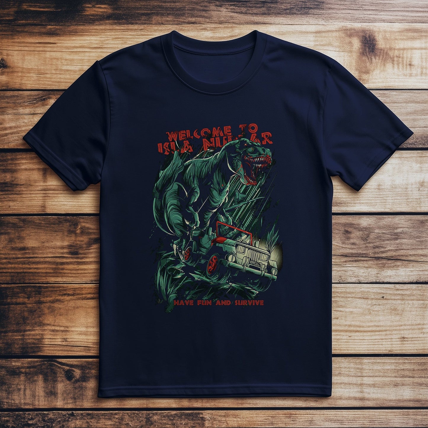 Survive Dinosaur Island T-Shirt