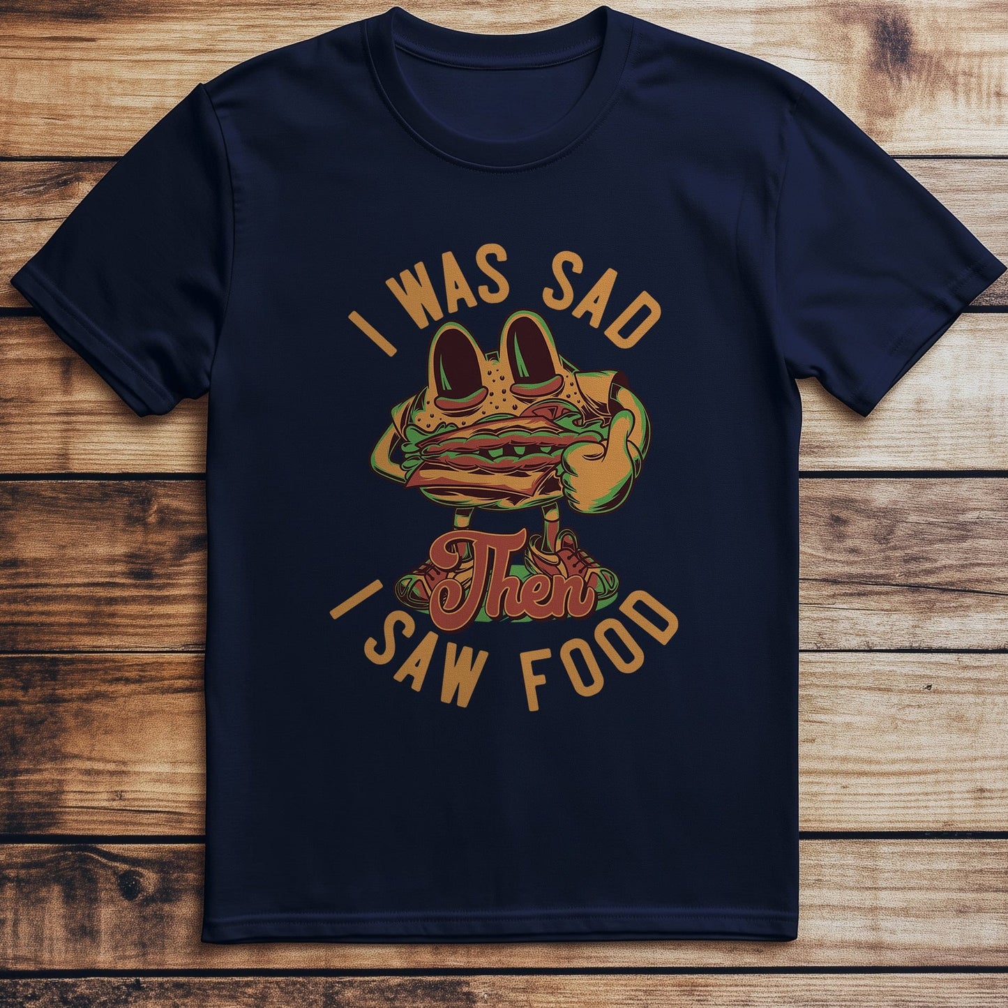 FastFood_6 T-Shirt When Sadness Meets