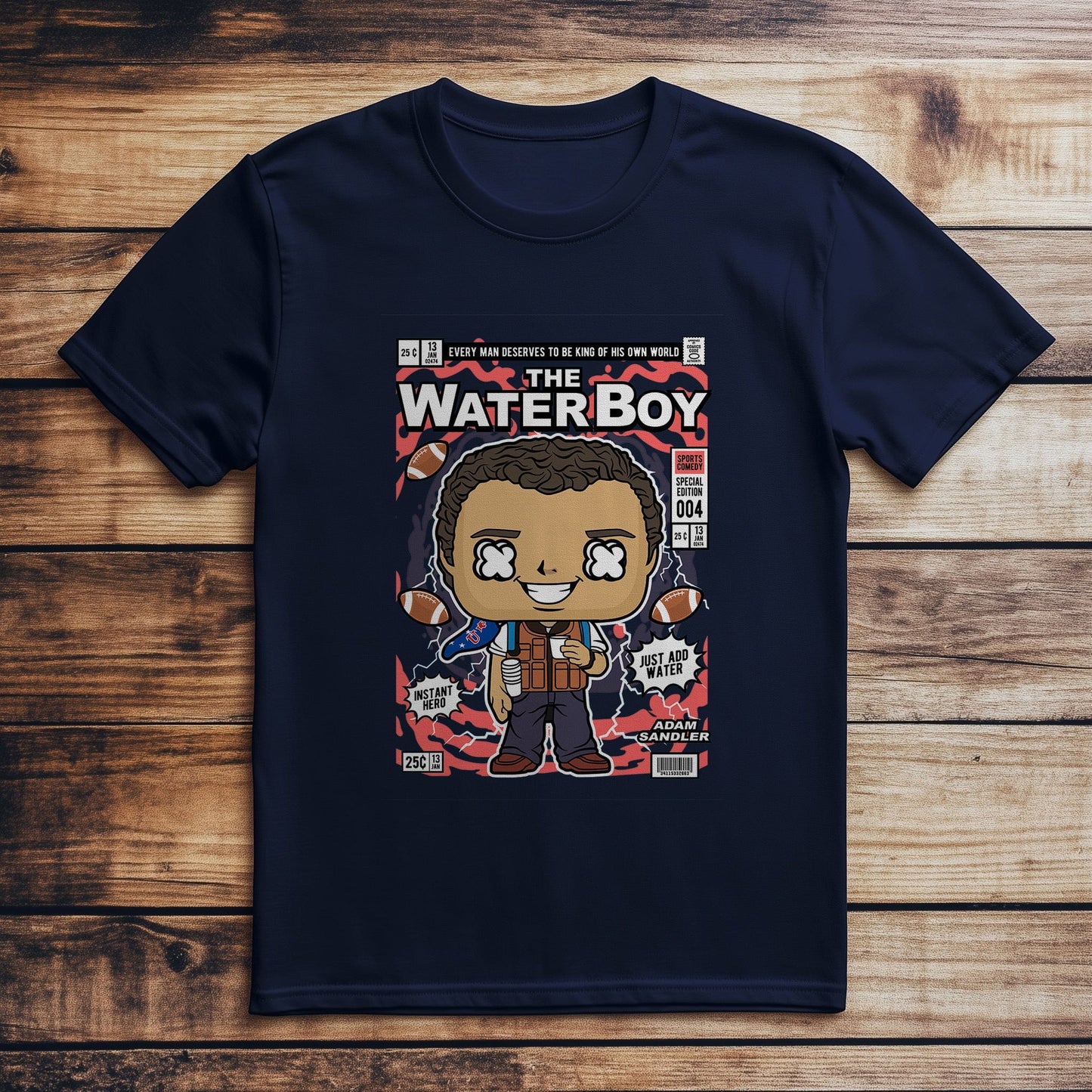 Bobby Boucher The Waterboy T-shirt