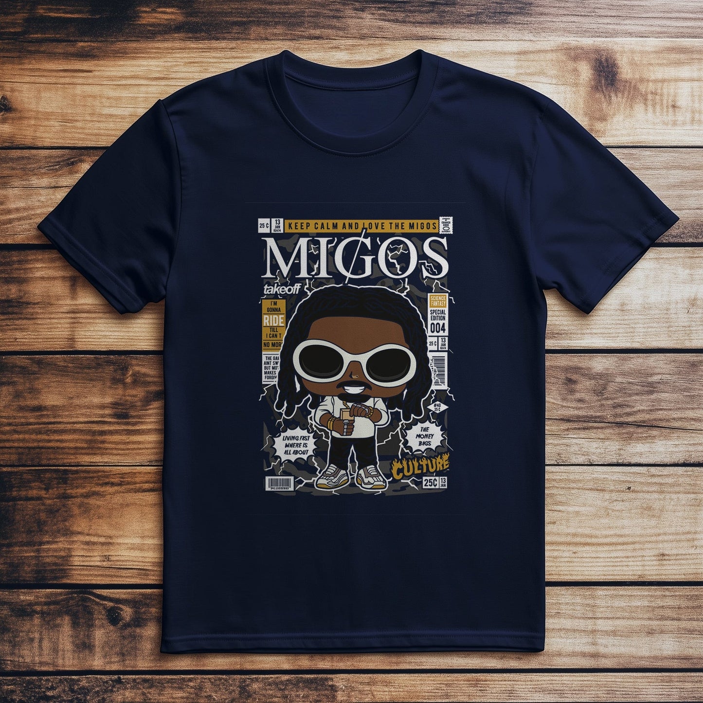 Migos Takeoff T-Shirt