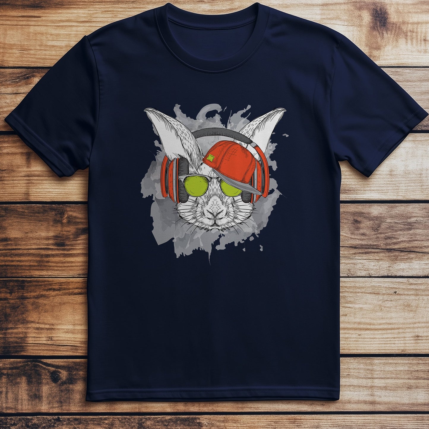 Rabbit Headphone T-Shirt