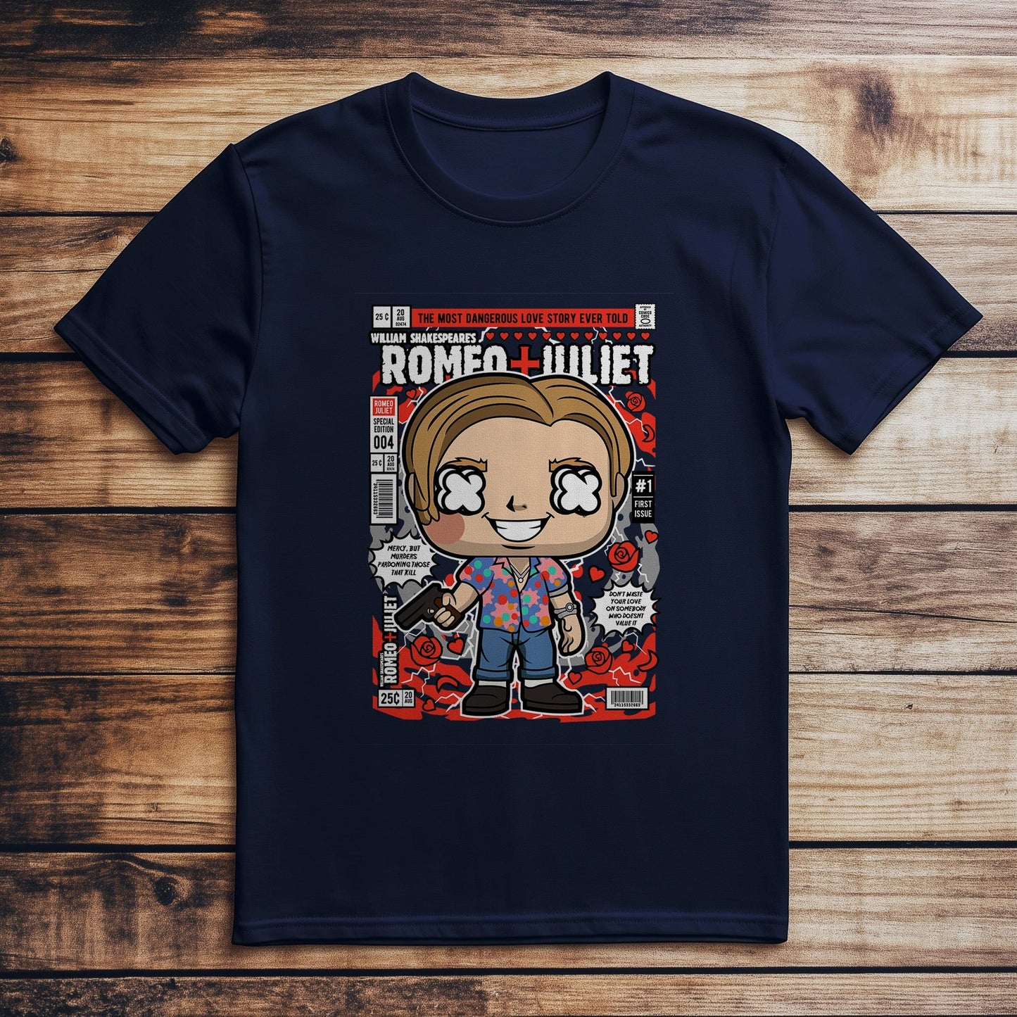 Romeo and Juliet Comic Edition T-shirt