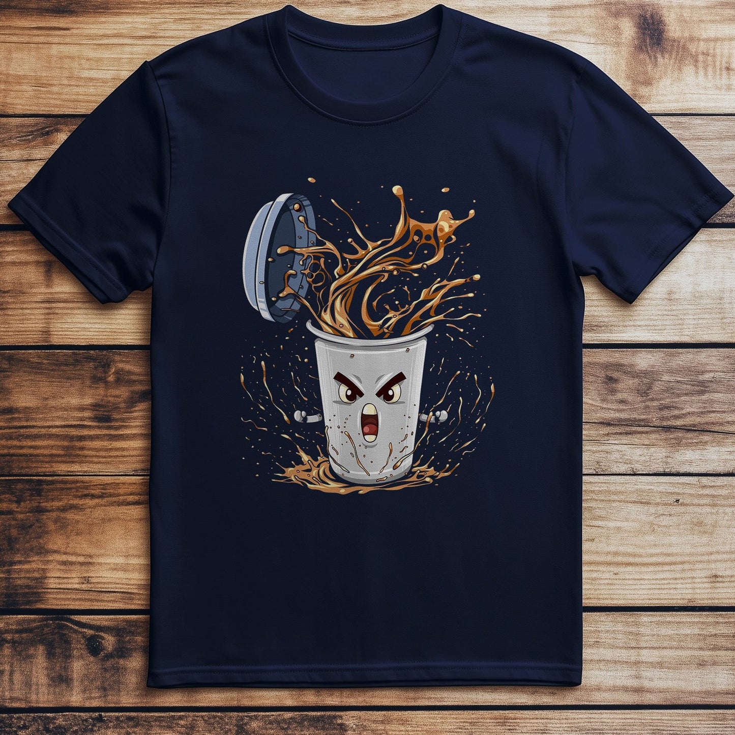 Angry Kawaii Coffee T-Shirt