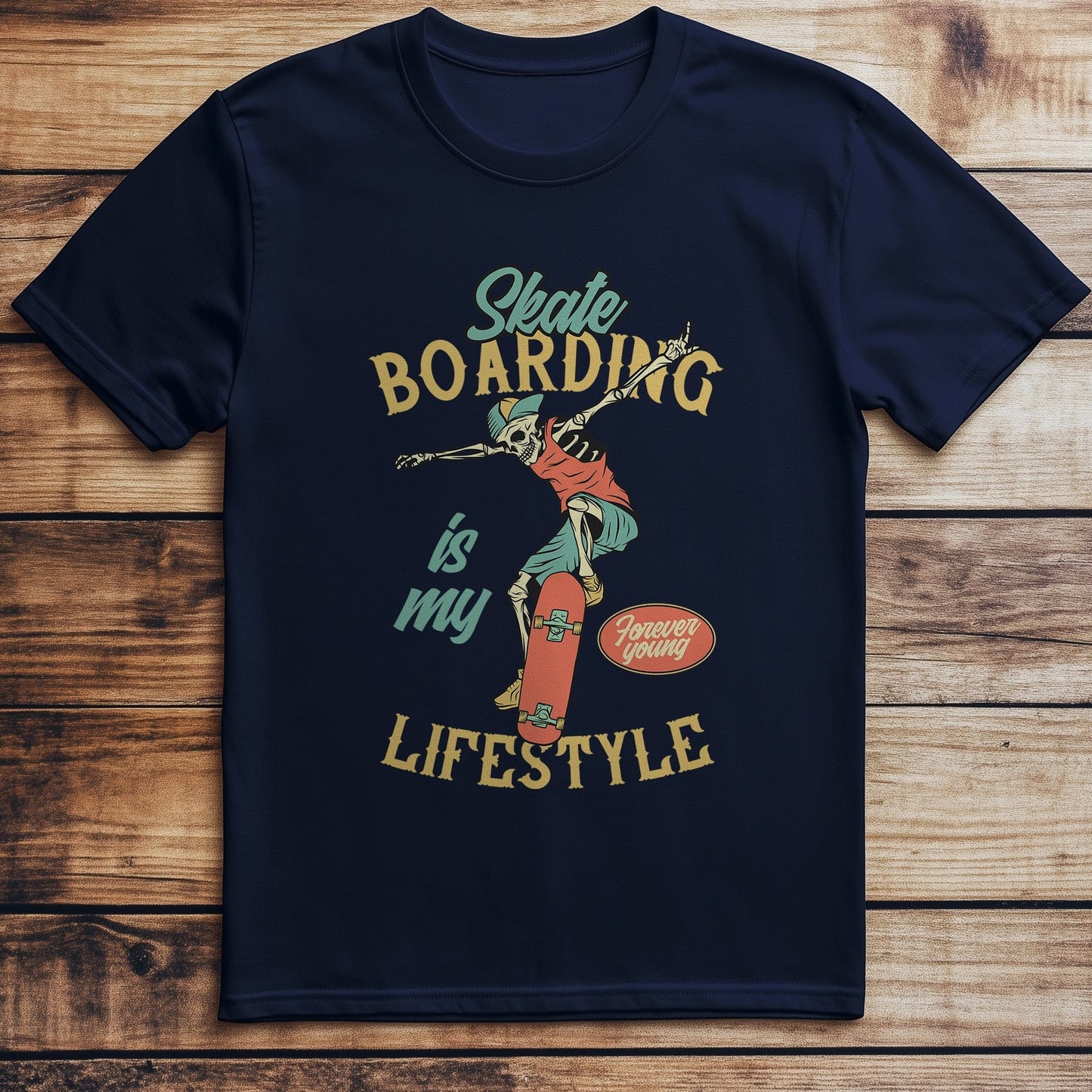 Skateboard_8 T-Shirt - Ride the Fun