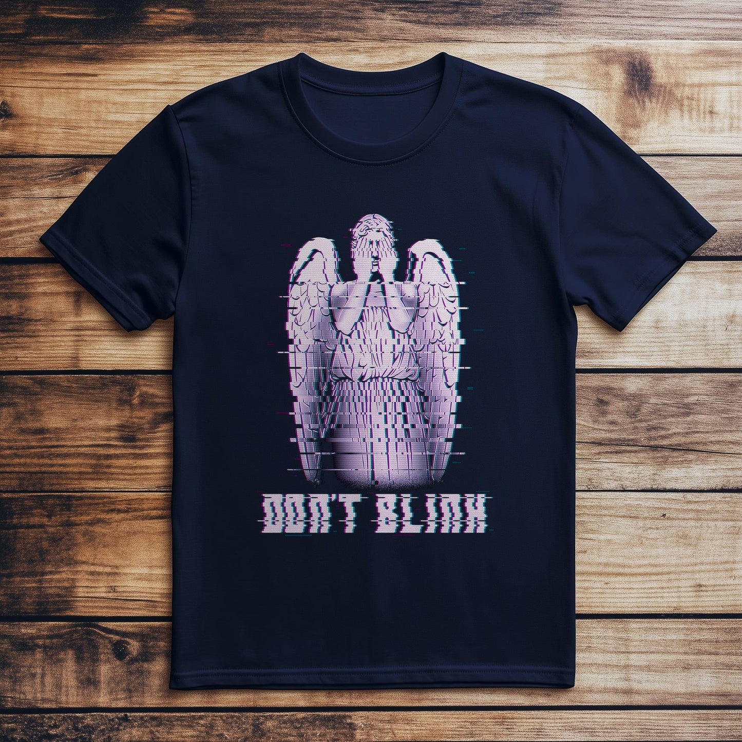 Glitch Angel T-Shirt ‚Äì Pixelated