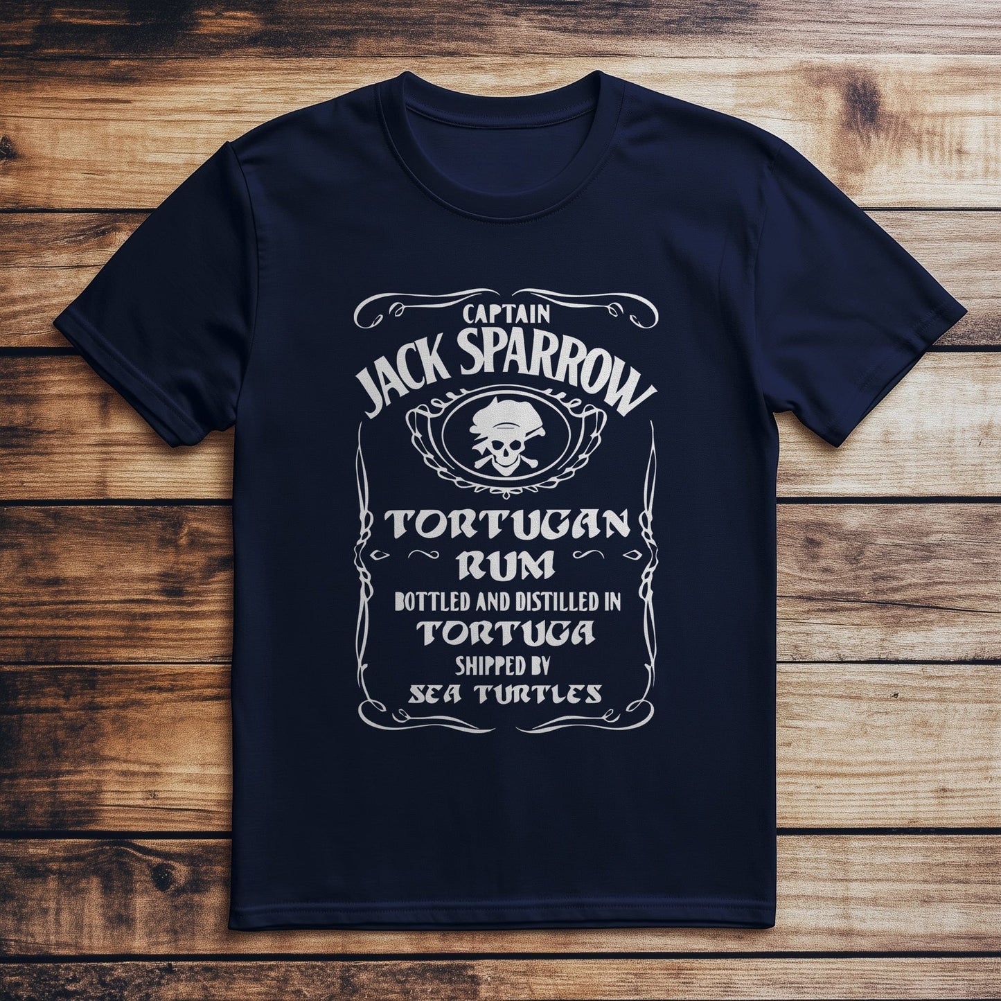 Captain Jack Pirate Tortuga Rum T-shirt