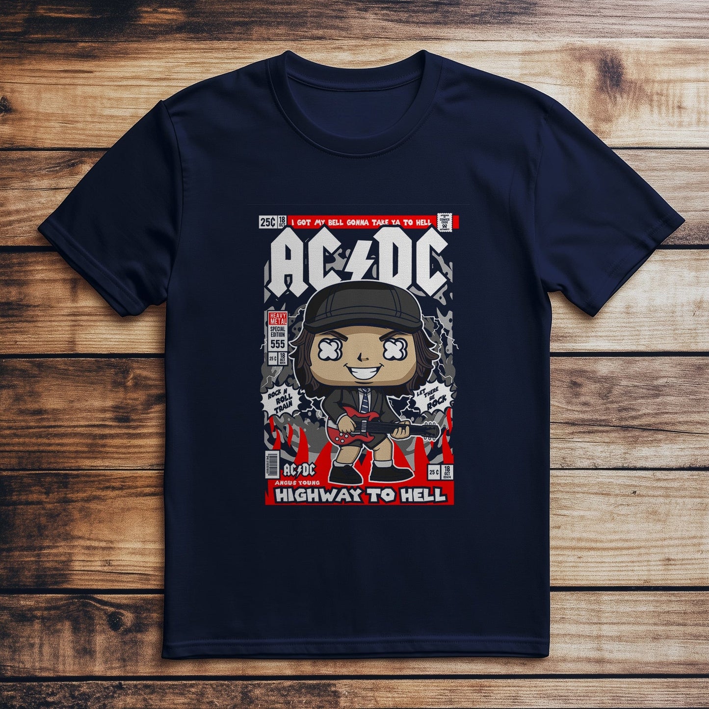 AC/DC Angus Young T-shirt