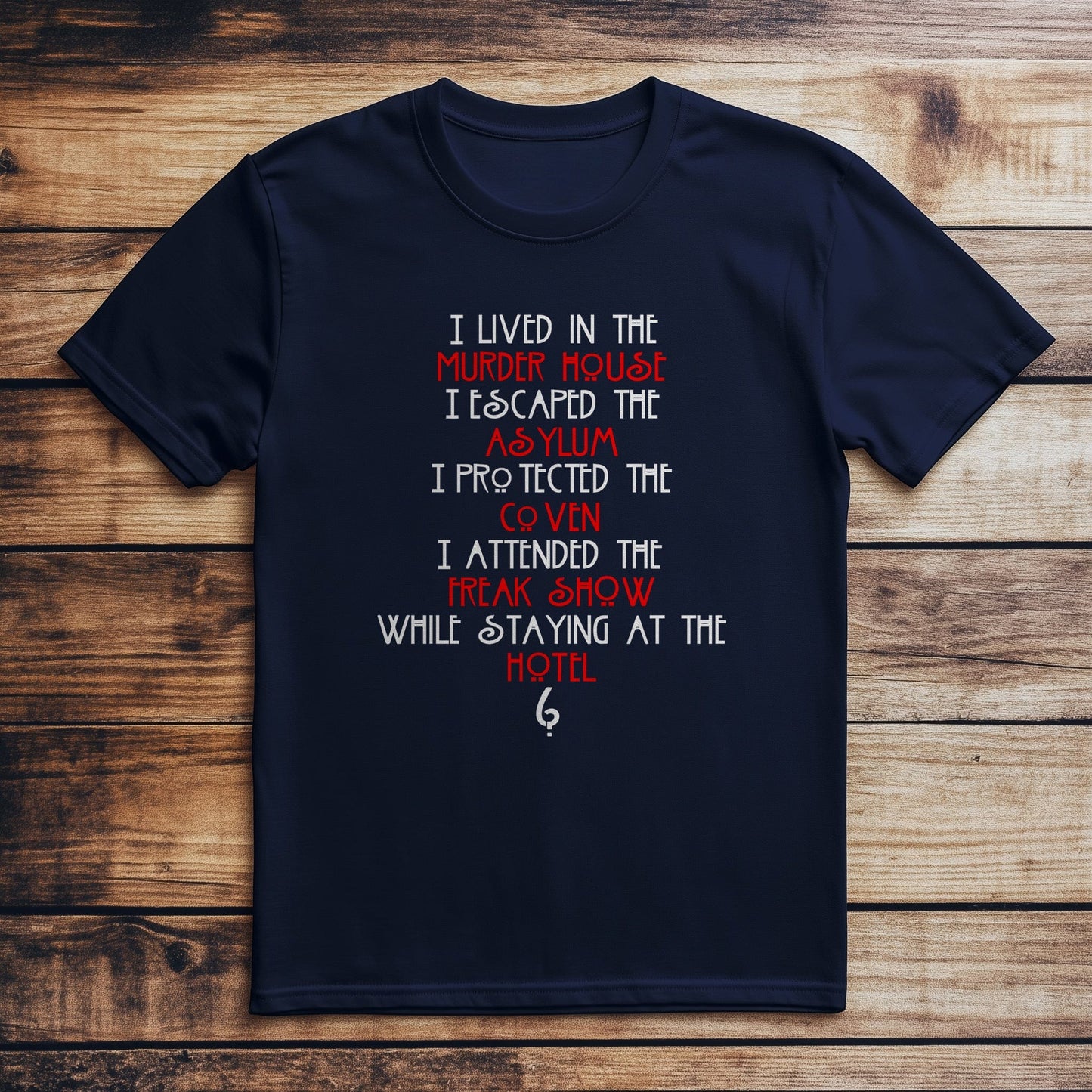 AHS Story T-shirt - Love in the Dark!
