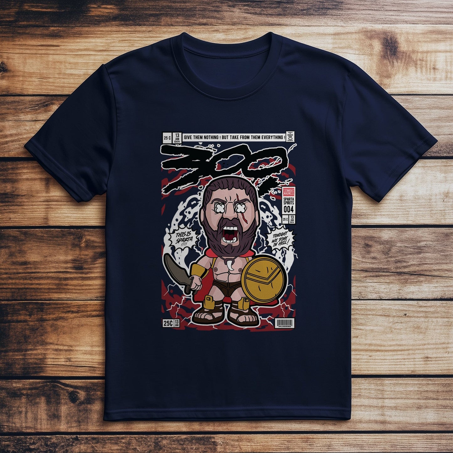 Leo 300 Poster T-shirt