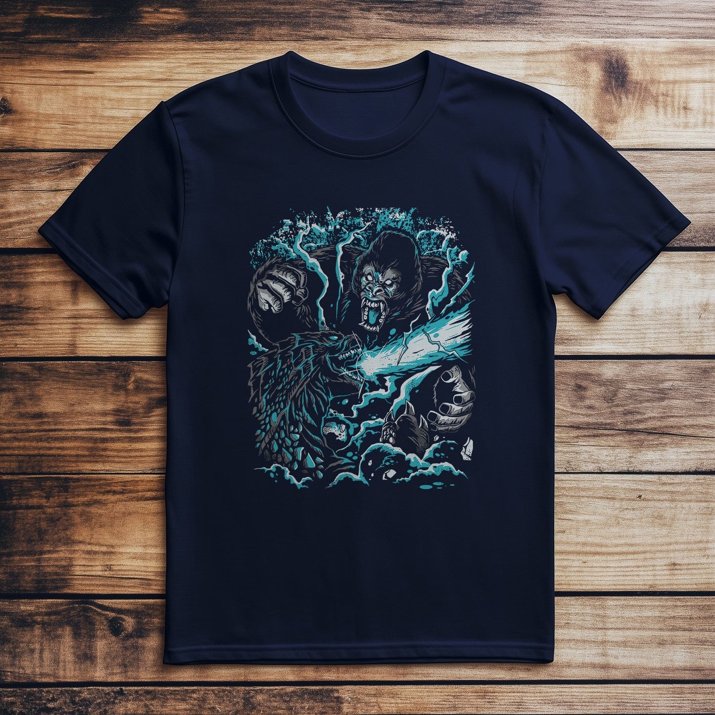 Godzilla Kong Bite t-shirt